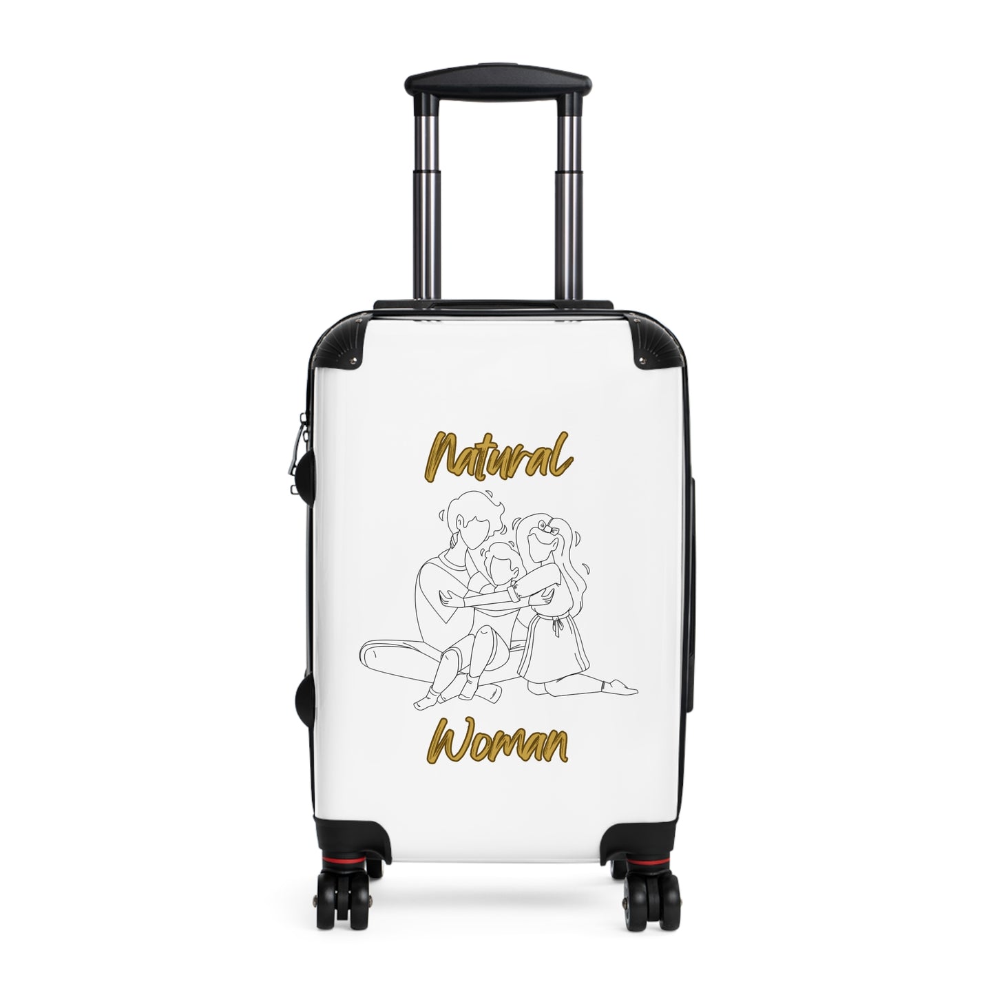 Natural Woman Me & My Girls (BL) Suitcase WHITE