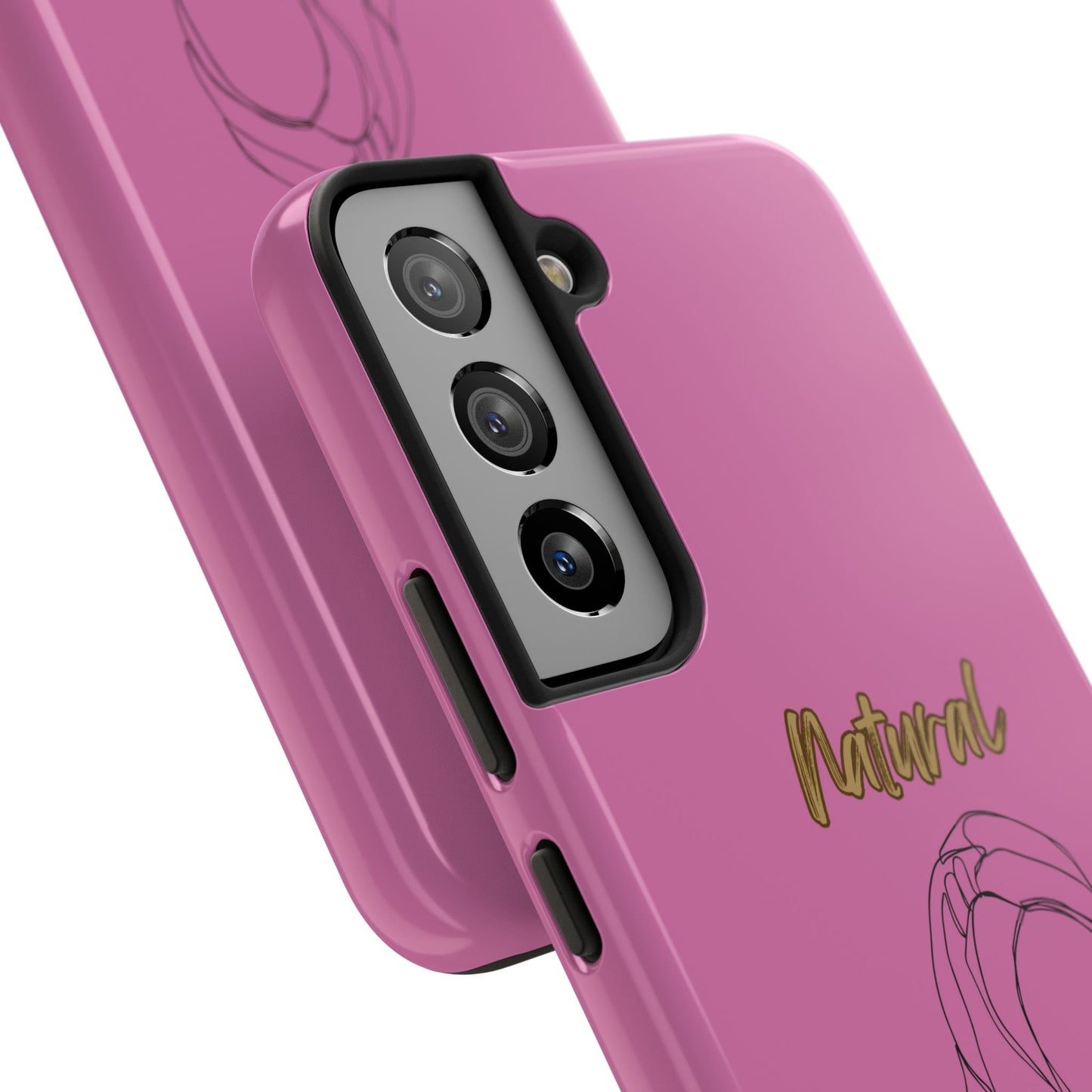Natural Woman Towel Wrapped (BL)Tough Phone Cases LIGHT PINK