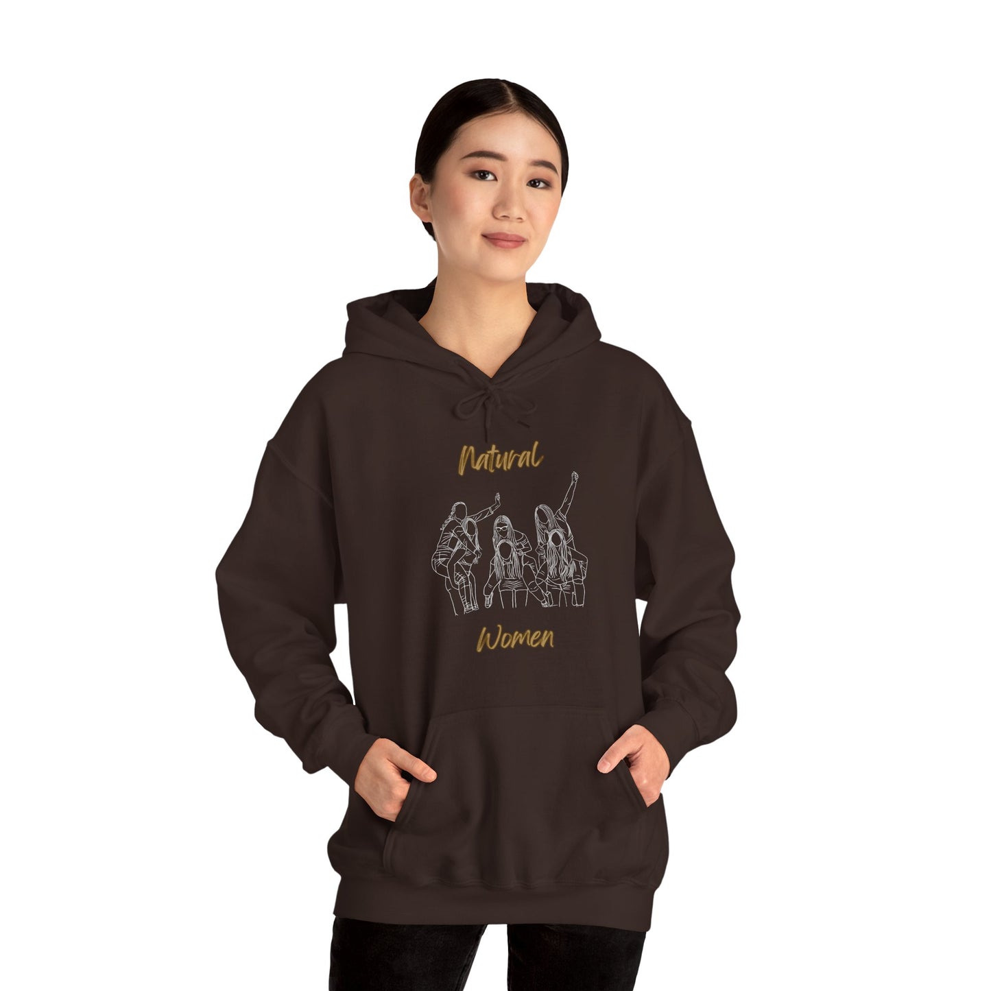 Natural Women Piggy Back (WL) Hoodie