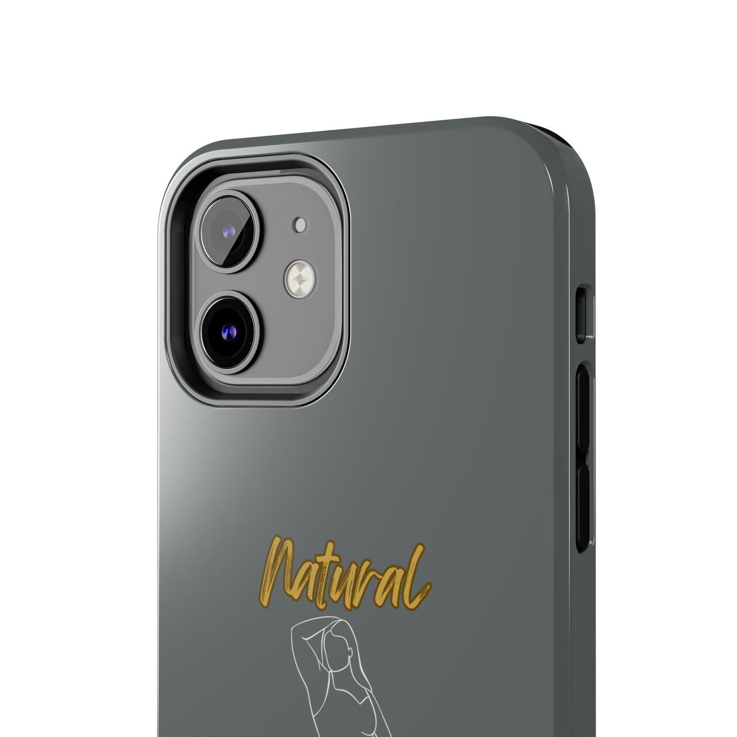 Natural Woman Looking Good (WL)Tough Phone Cases DARK GREY