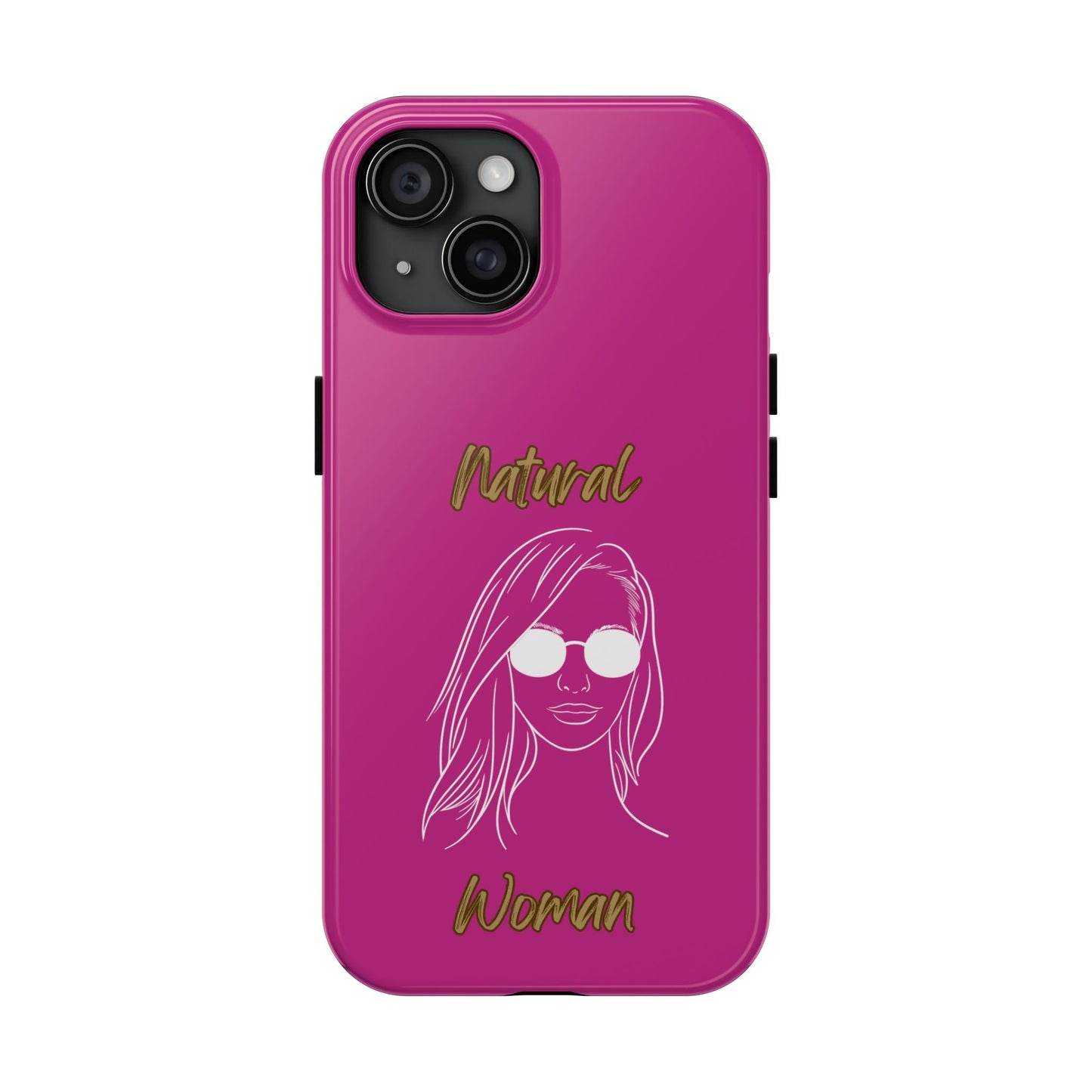 Natural Woman Shades (WL)Tough Phone Cases PINK