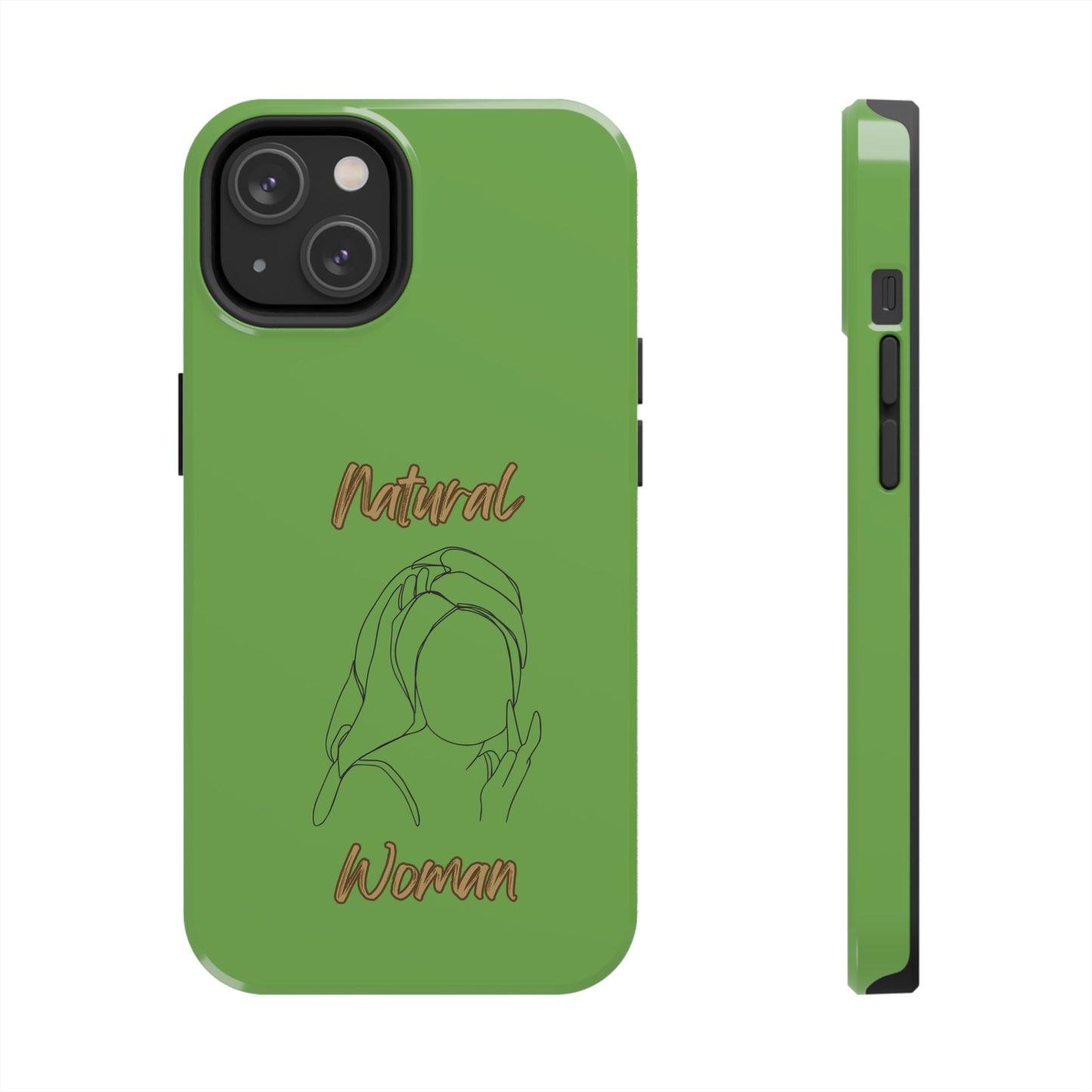 Natural Woman Towel Wrapped (BL)Tough Phone Cases GREEN