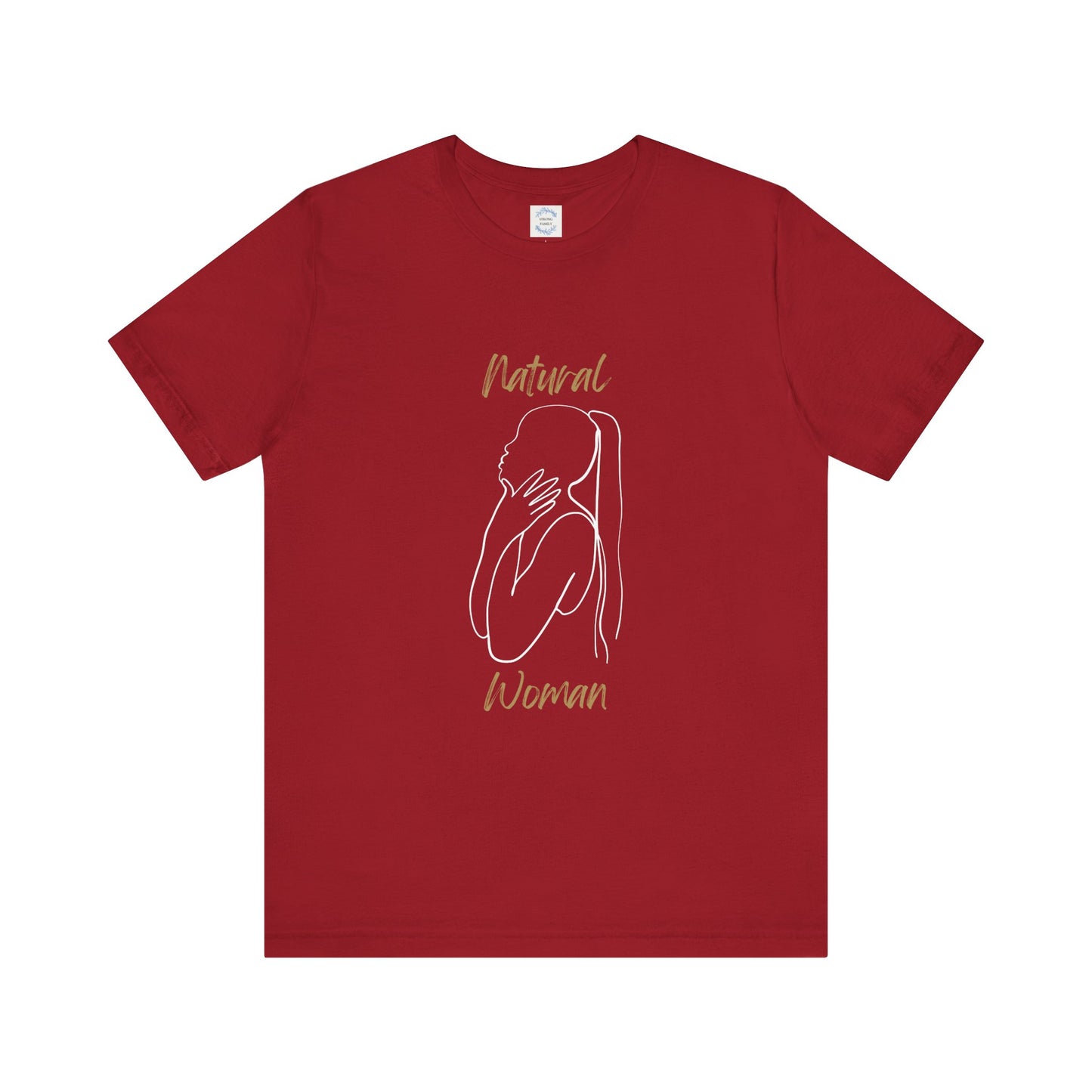Natural Woman Ponytail (WL) Short Sleeve T-Shirt