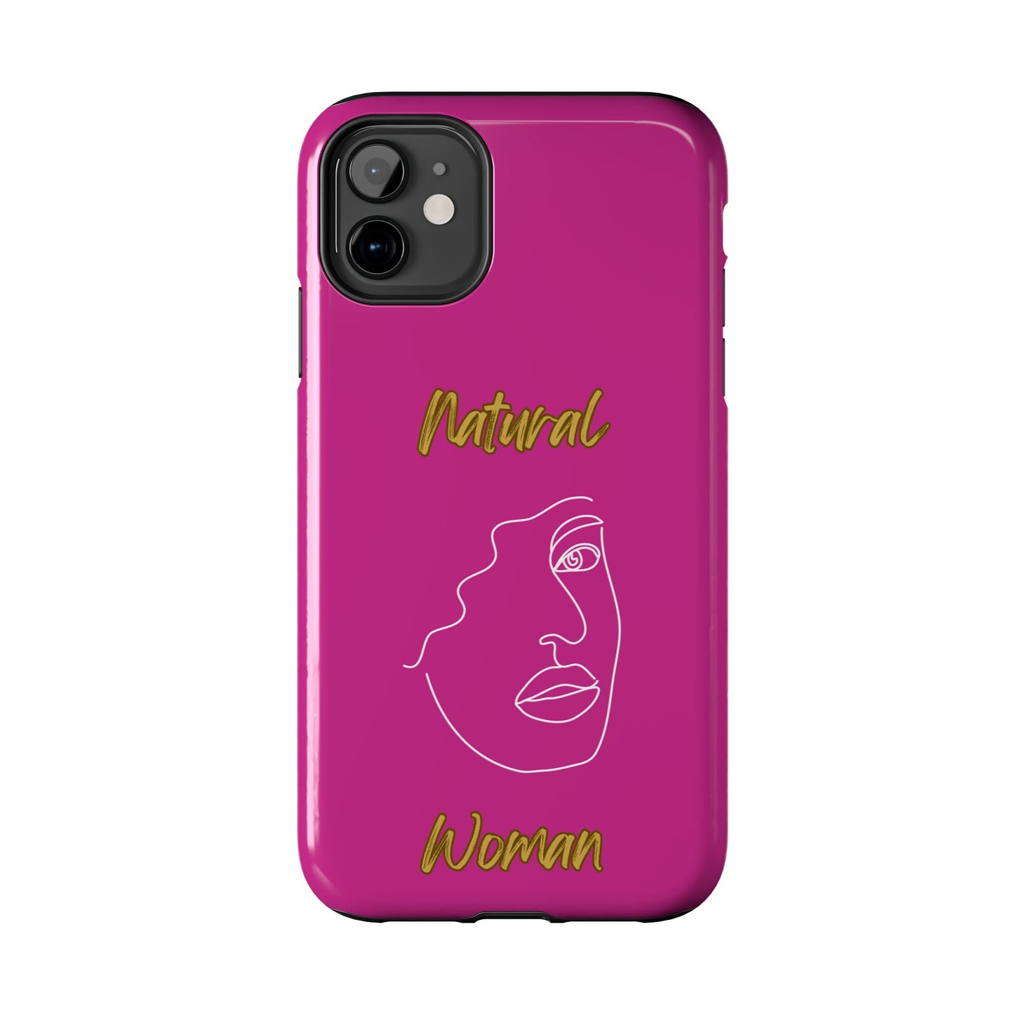 Natural Woman Peekaboo (WL)Tough Phone Cases PINK