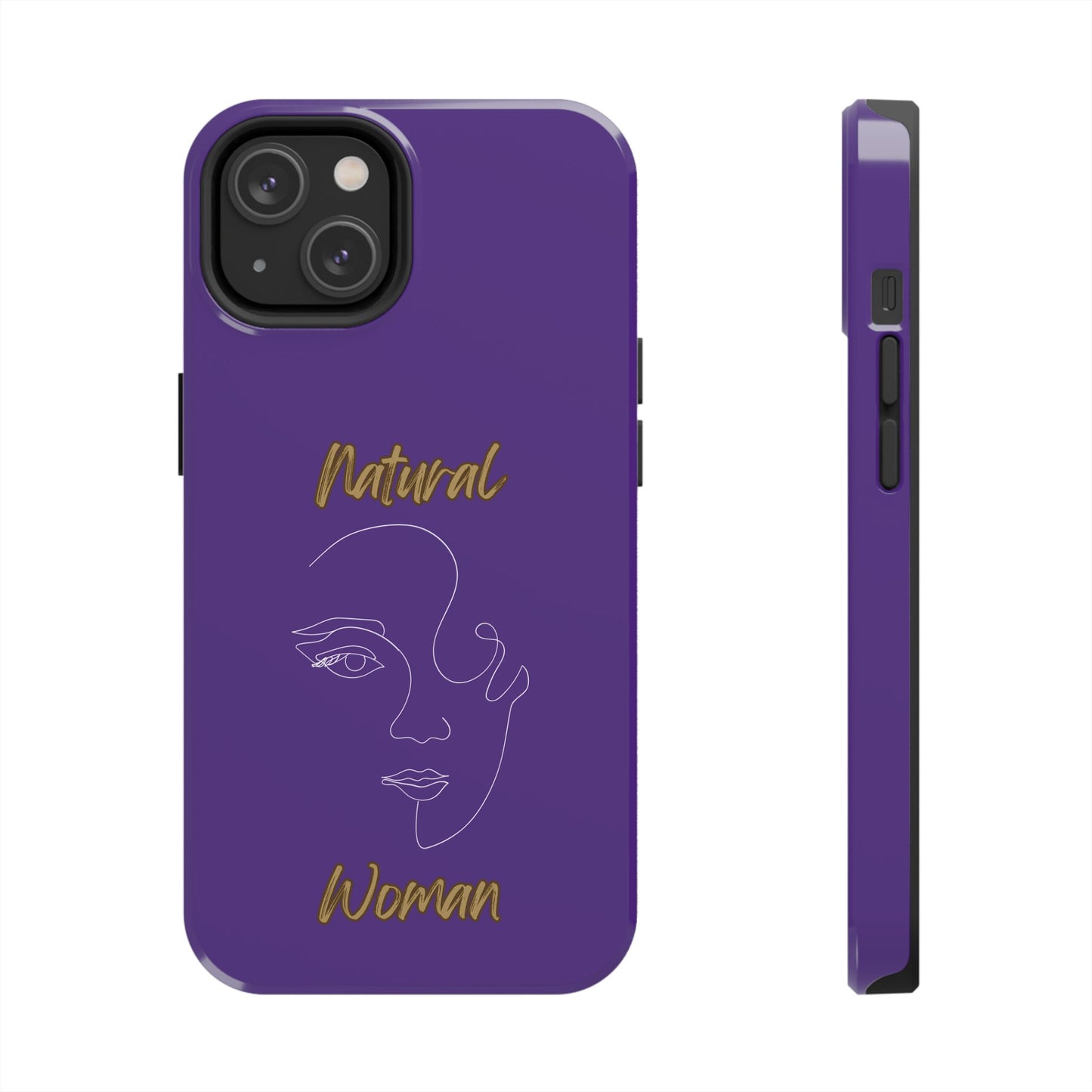 Natural Woman Looking (WL)Tough Phone Cases PURPLE