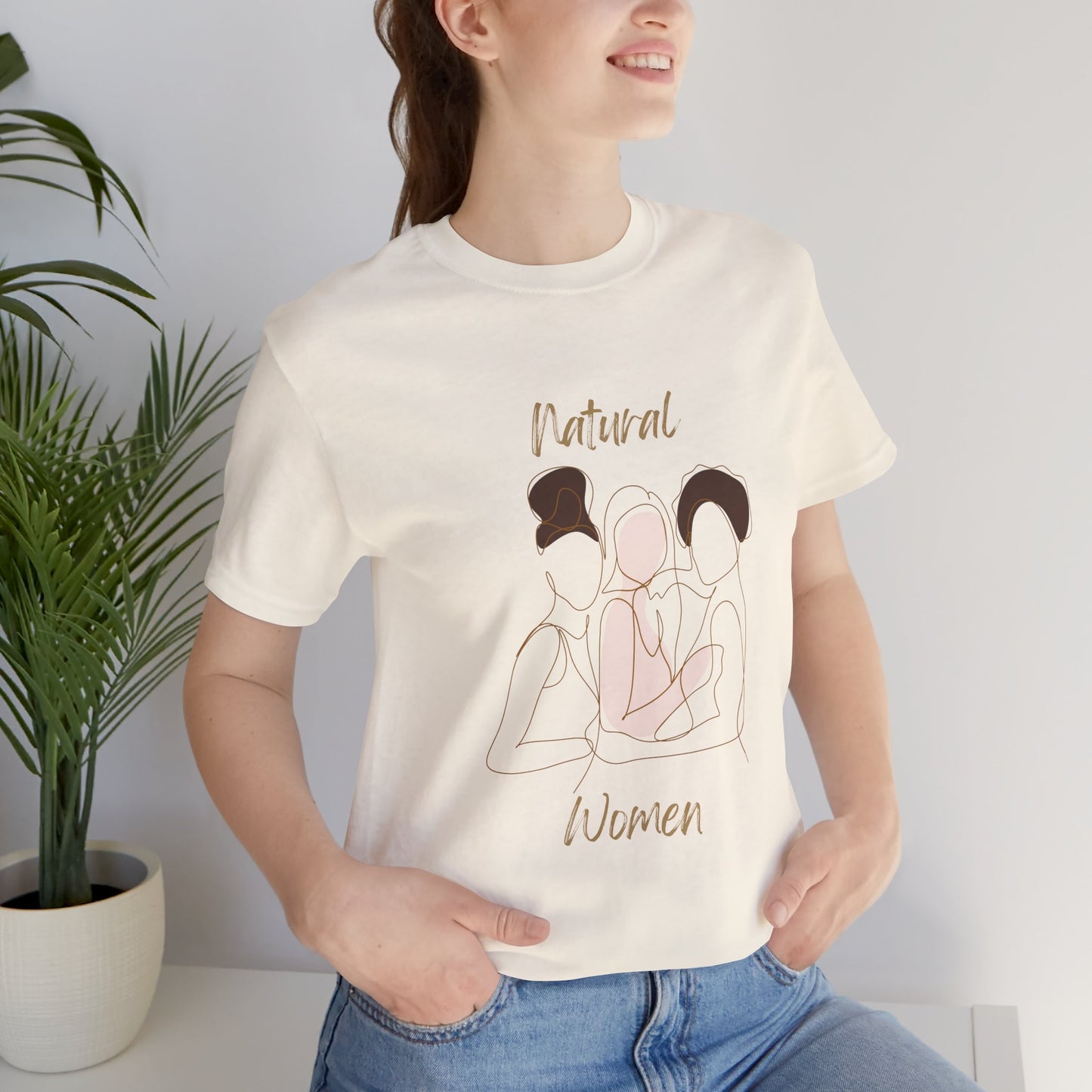 Natural Woman Friends Short Sleeve T-Shirt