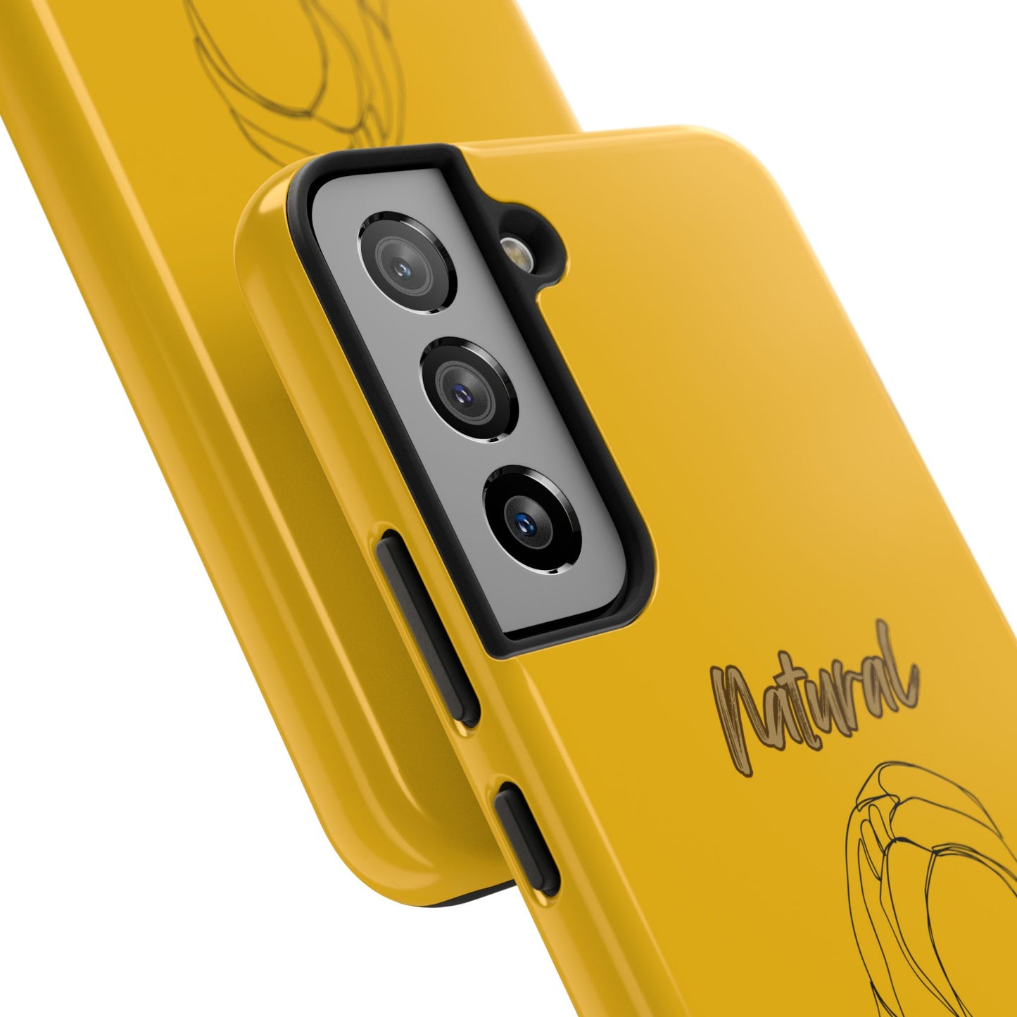 Natural Woman Towel Wrapped (BL)Tough Phone Cases YELLOW
