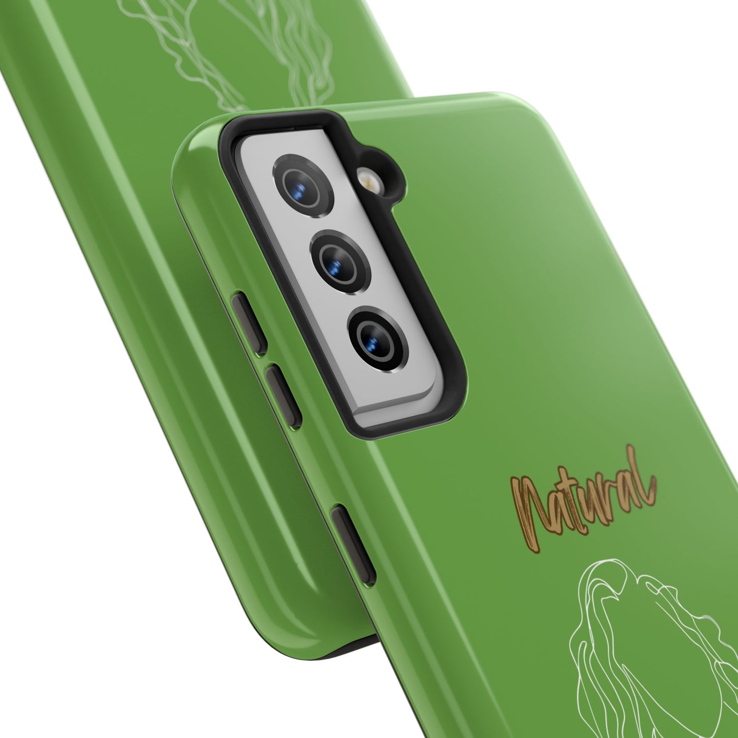 Natural Woman Relaxed (WL) Tough Phone Cases GREEN