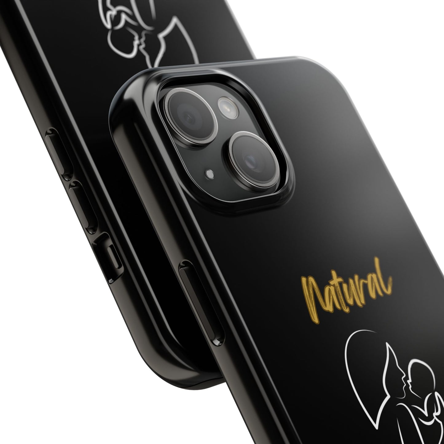 Natural Woman Long Awaited (WL)Tough Phone Cases BLACK