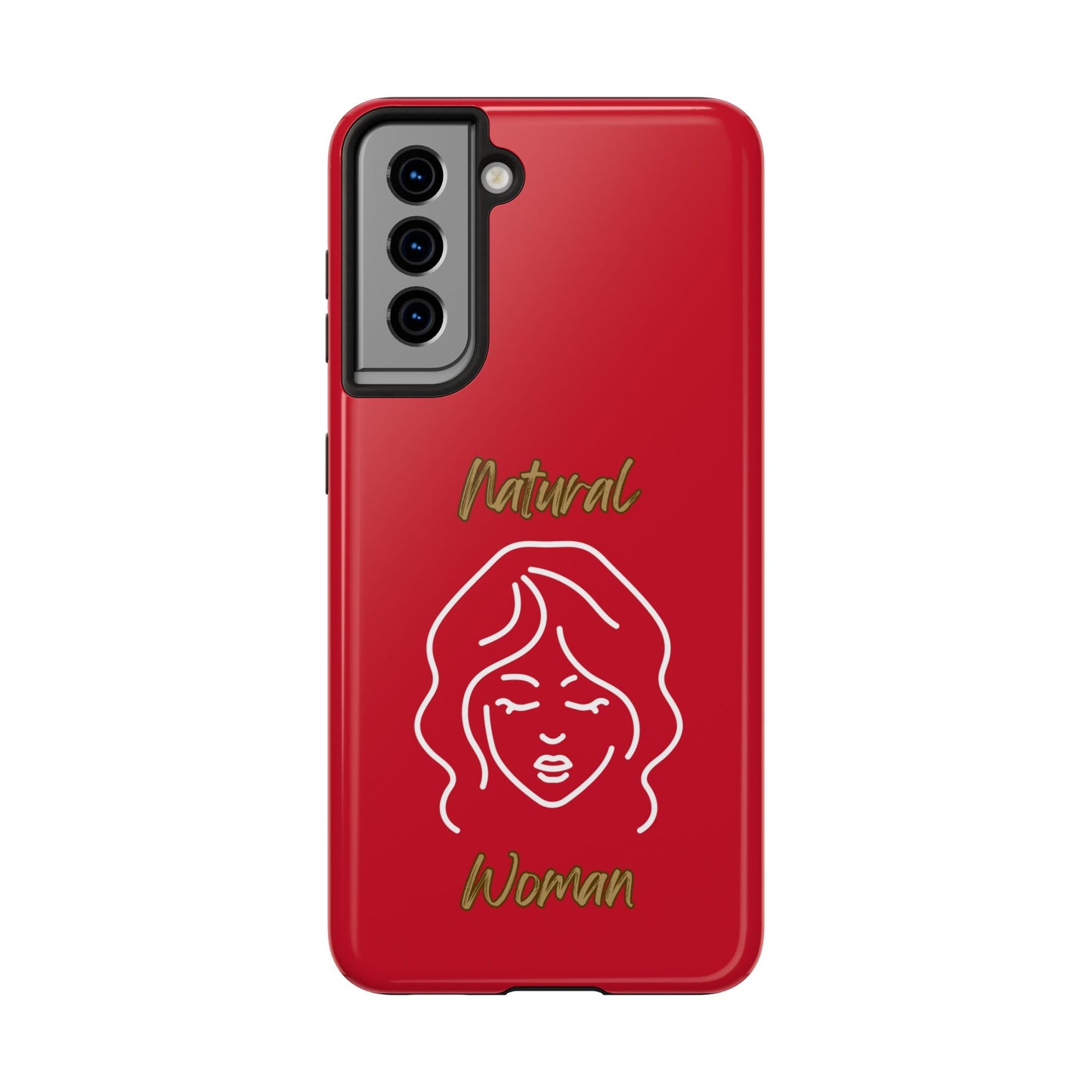 Natural Woman Modest (WL)Tough Phone Cases DARK RED