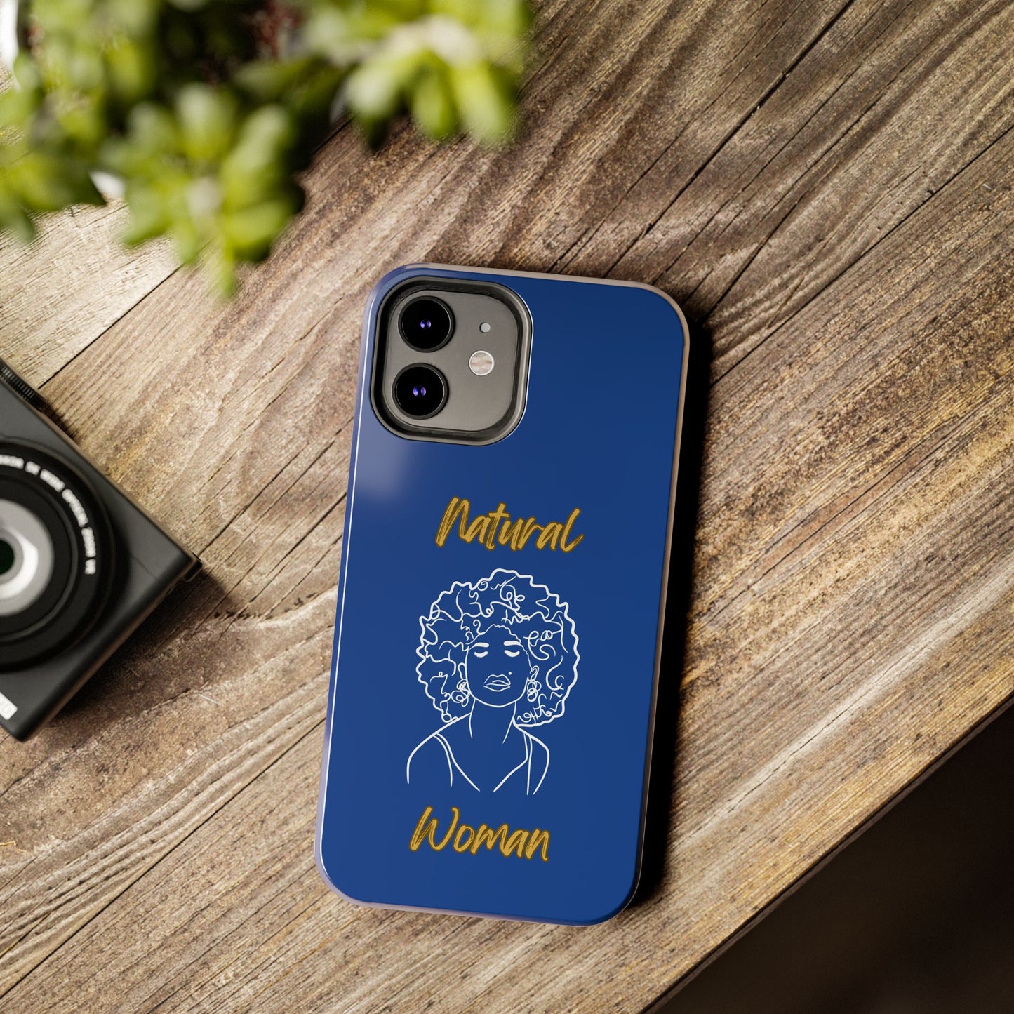 Natural Woman All About Me (WL)Tough Phone Cases DARK BLUE