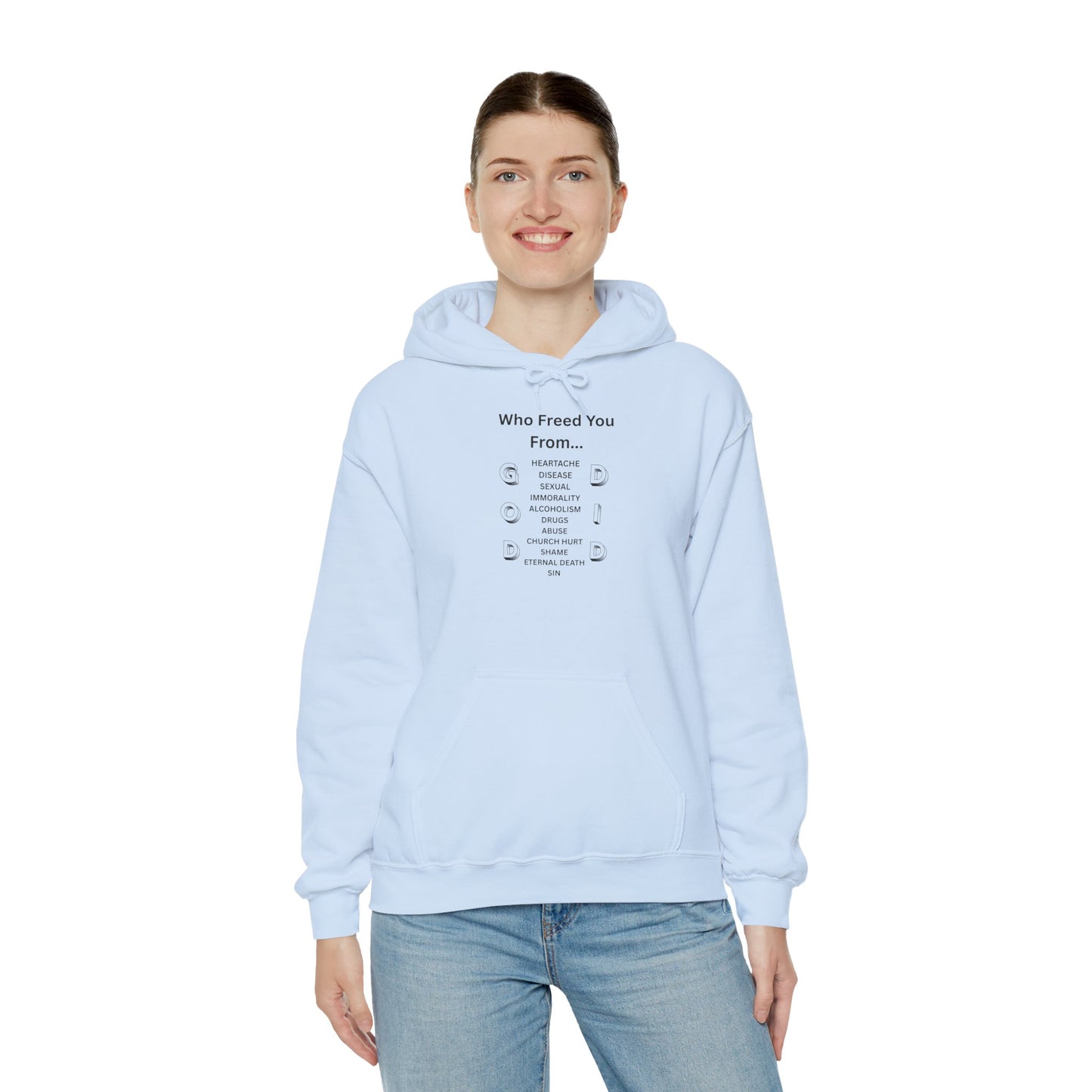 "GOD DID" (BL) Hoodie