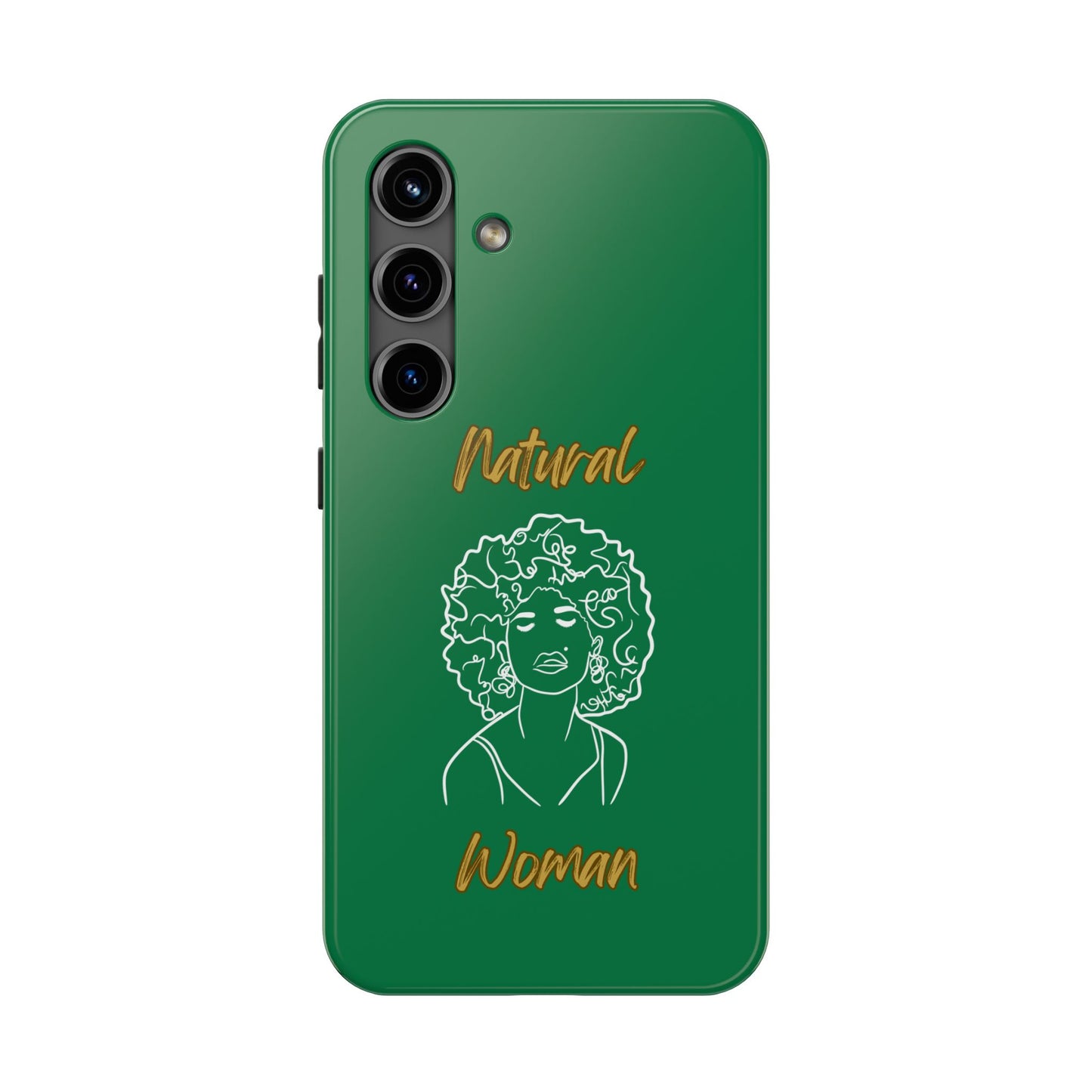 Natural Woman All About Me (WL)Tough Phone Cases DARK GREEN