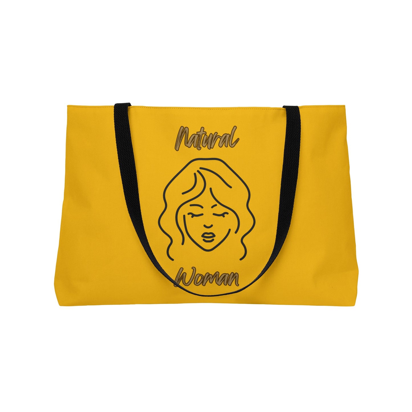 Natural Woman Modest (BL) Weekender Tote Bag YELLOW