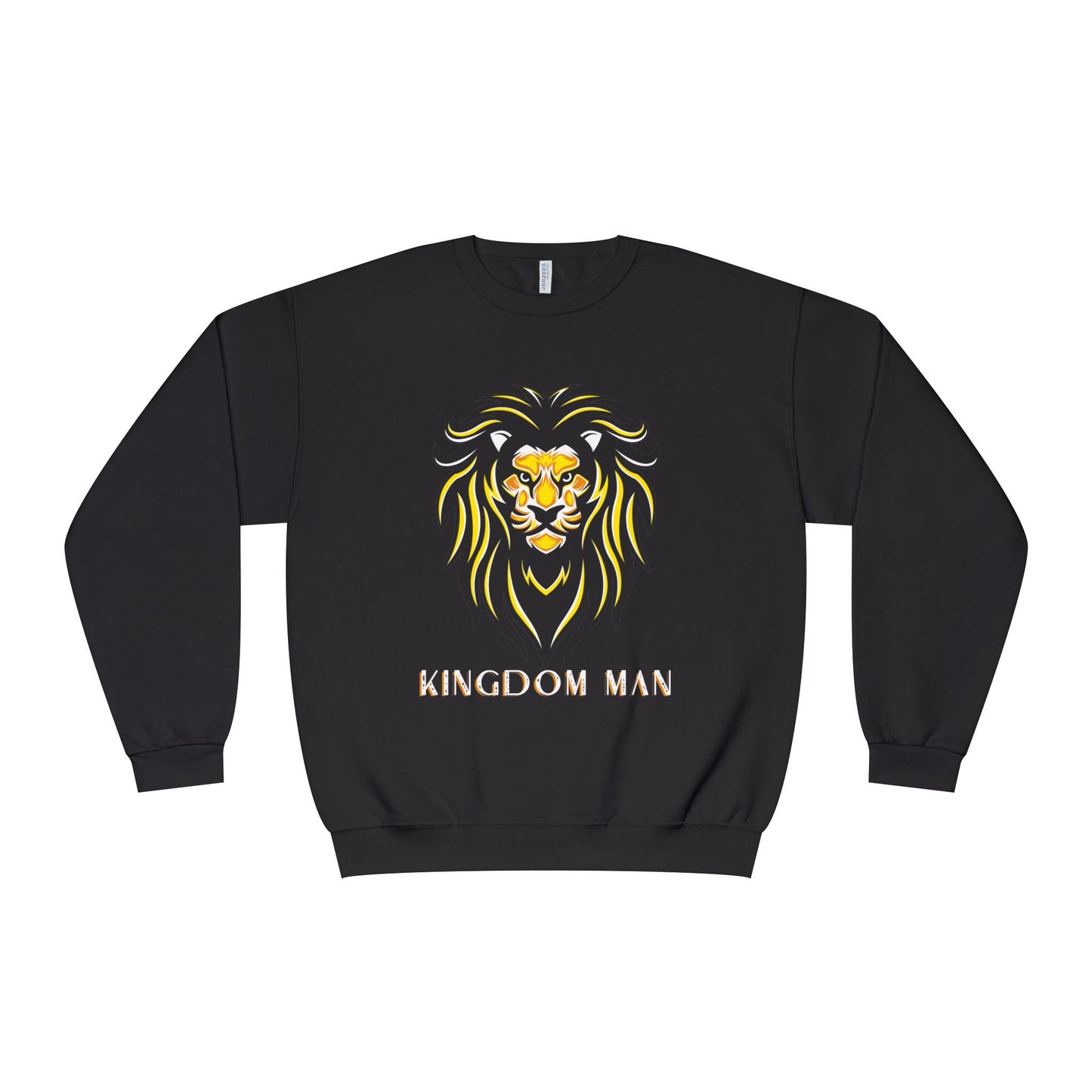Kingdom Man (White/Gold) Crewneck Sweatshirt