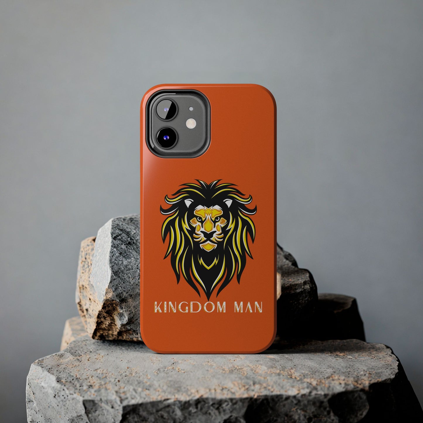 Kingdom Man (White-Gold Label) Tough Phone Case ORANGE