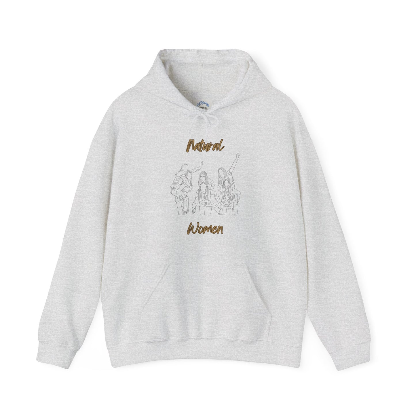 Natural Women Piggy Back (BL) Hoodie