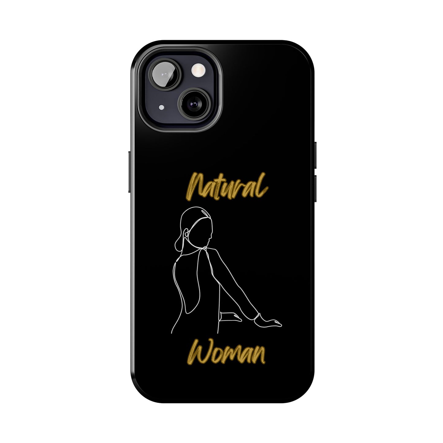 Natural Woman Hands Free (WL)Tough Phone Cases BLACK