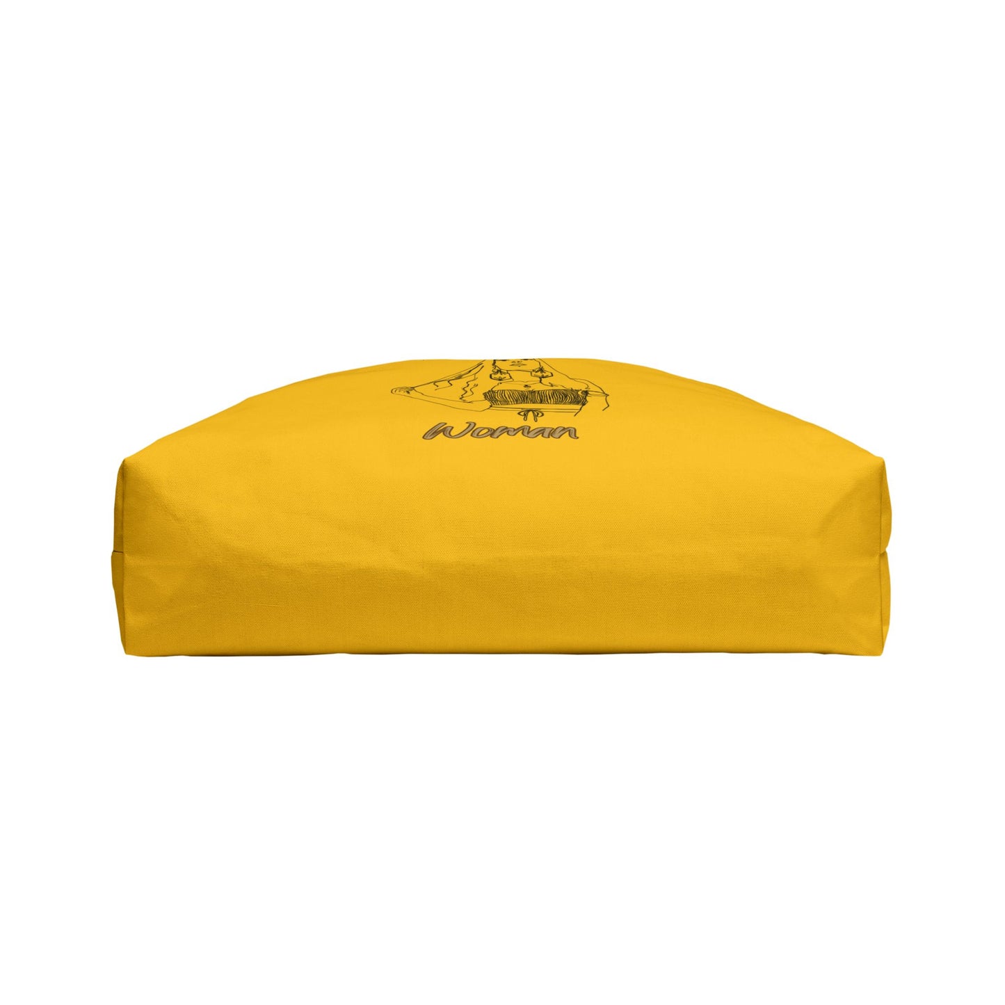 Natural Woman Thinking (BL) Weekender Tote Bag YELLOW