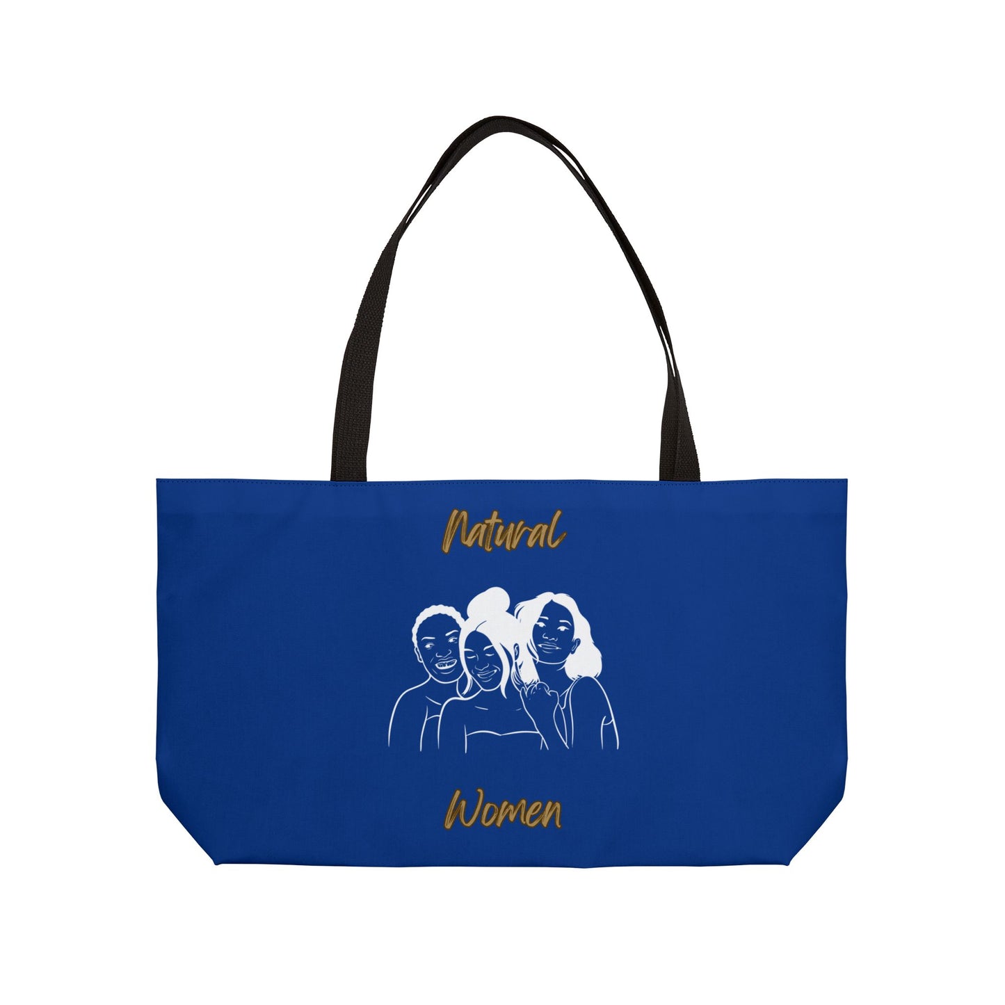 Natural Women Laughing Friends (WL) Weekender Tote Bag DARK BLUE