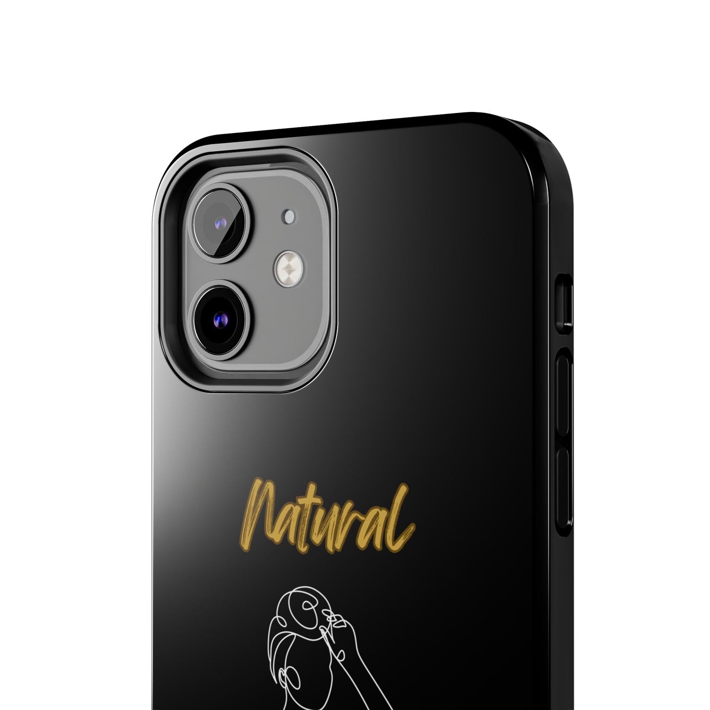 Natural Woman Style (WL)Tough Phone Cases BLACK