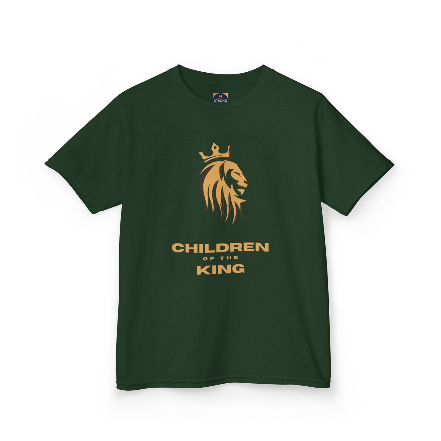 Children of the King Inspirational Kids Cotton T-Shirt (BRL)
