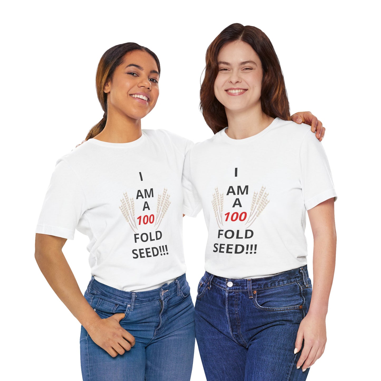 100-FOLD SEED (BL) T-Shirt