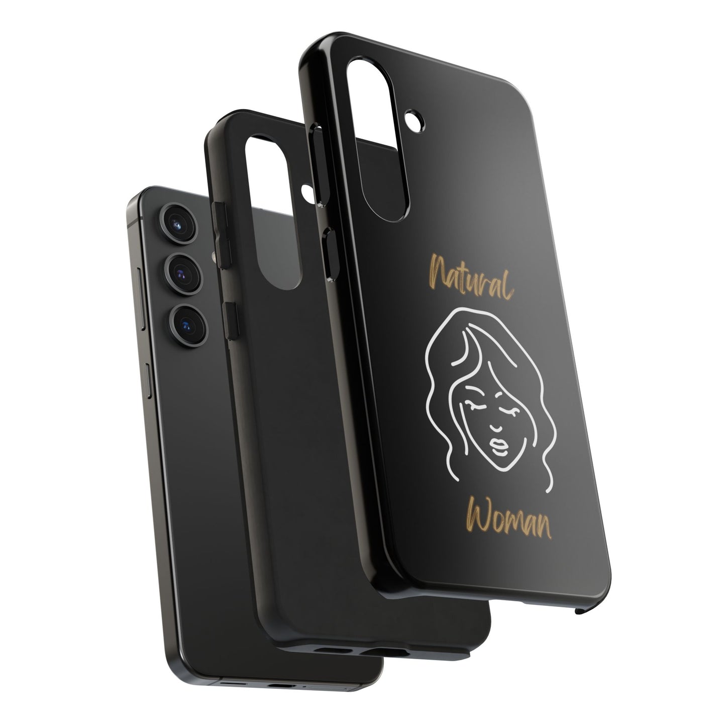 Natural Woman Modest (WL)Tough Phone Cases BLACK