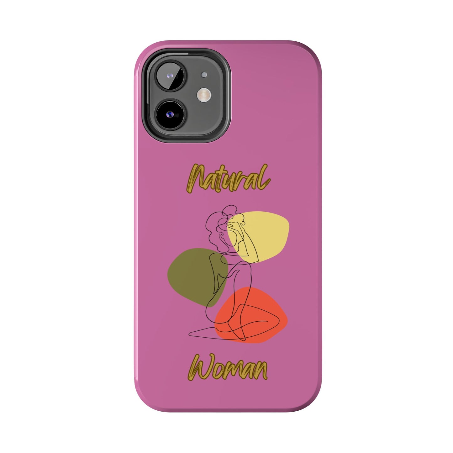 Natural Woman Colorful Pose (BL)Tough Phone Cases LIGHT PINK