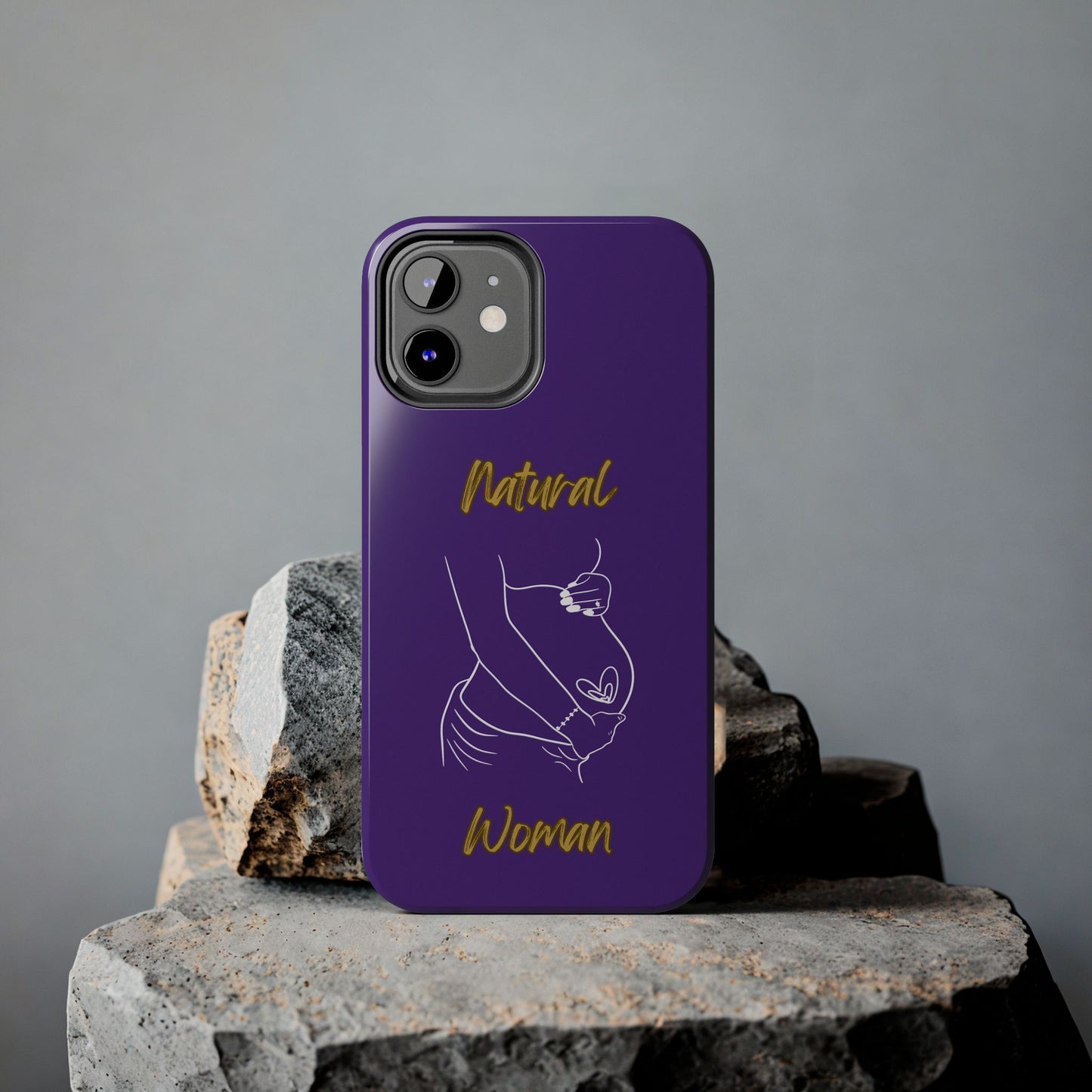 Natural Woman Loved In & Out (WL)Tough Phone Cases PURPLE