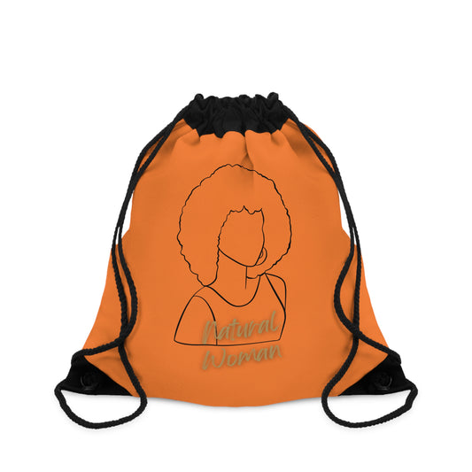 Natural Woman Afro (BL) Drawstring Bag CRUSTA