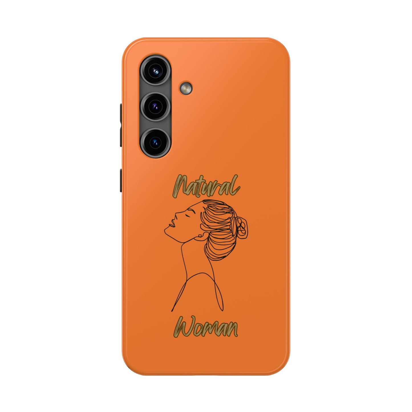 Natural Woman Wet Bun (BL) Tough Phone Cases CRUSTA
