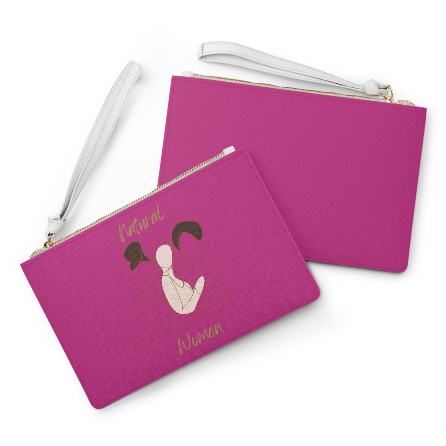 Natural Women Friends Clutch Bag PINK