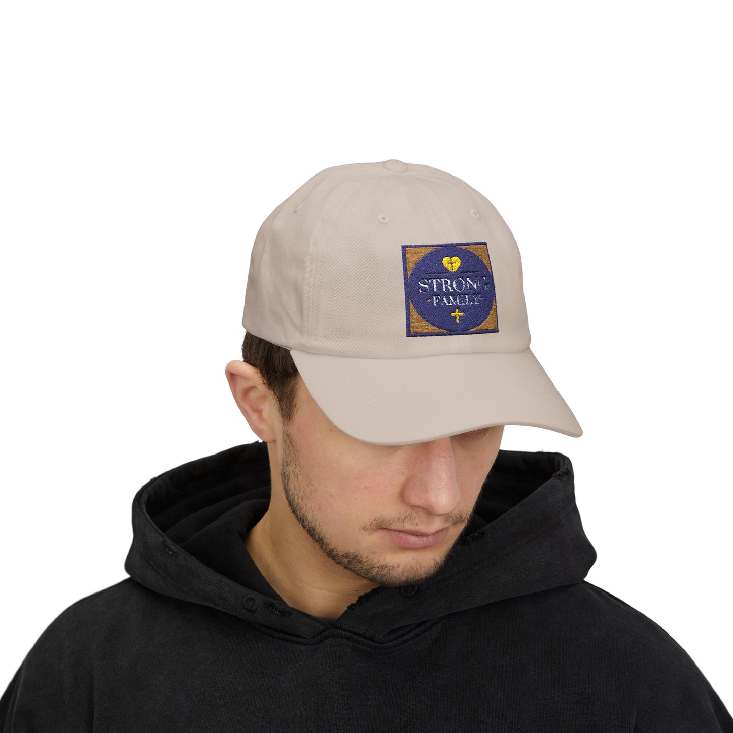 Strong Family Custom Casual Cap - BLUE LOGO