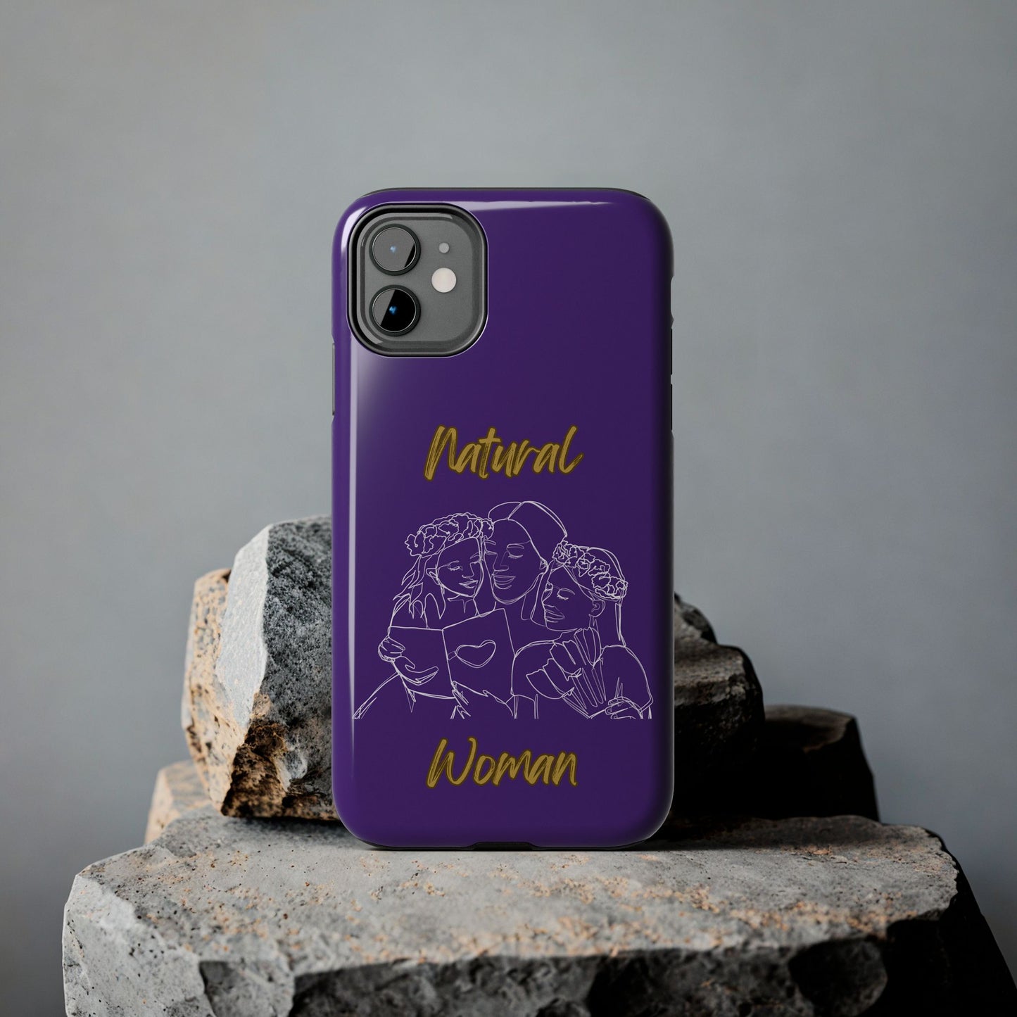 Natural Woman Me & My Girls (WL)Tough Phone Cases PURPLE