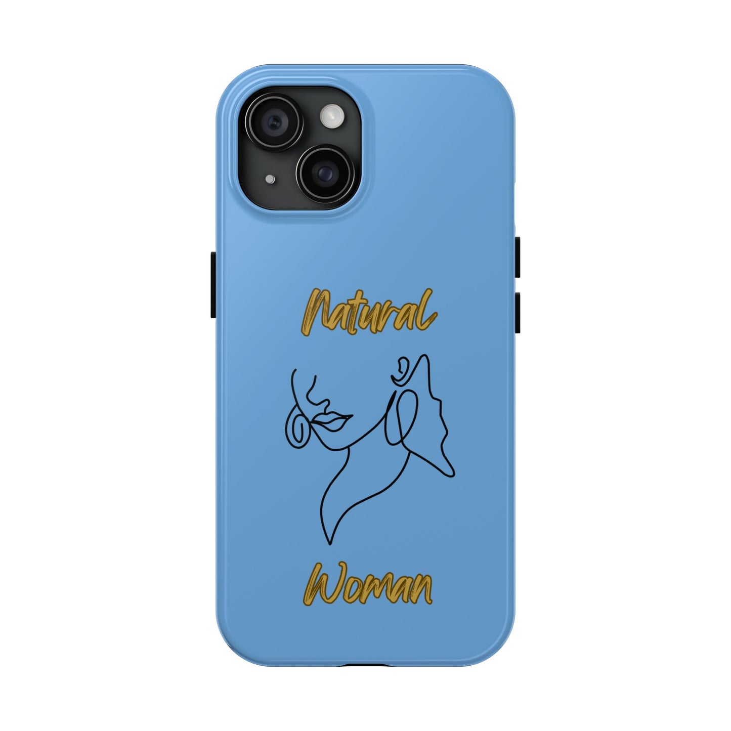 Natural Woman Lips (BL)Tough Phone Cases LIGHT BLUE