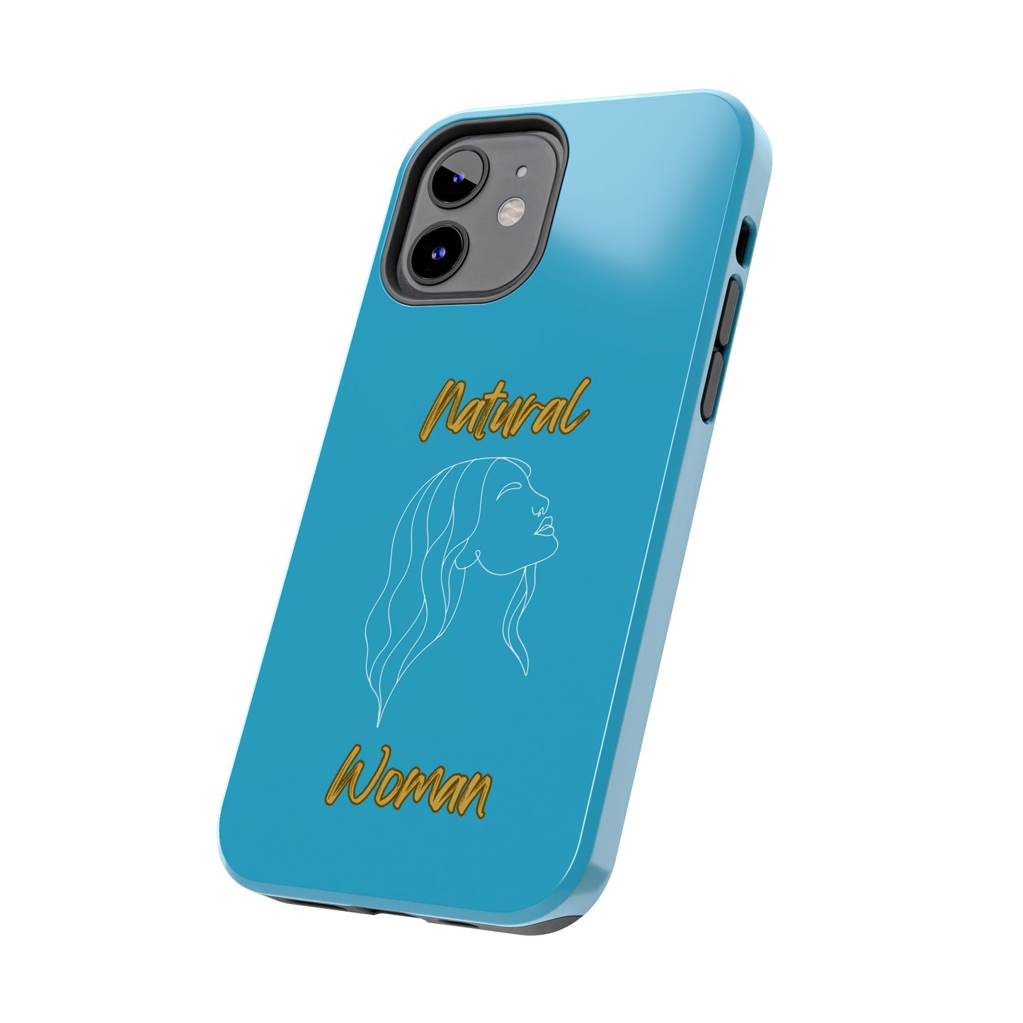 Natural Woman Breeze On Face (WL)Tough Phone Cases TURQUOISE