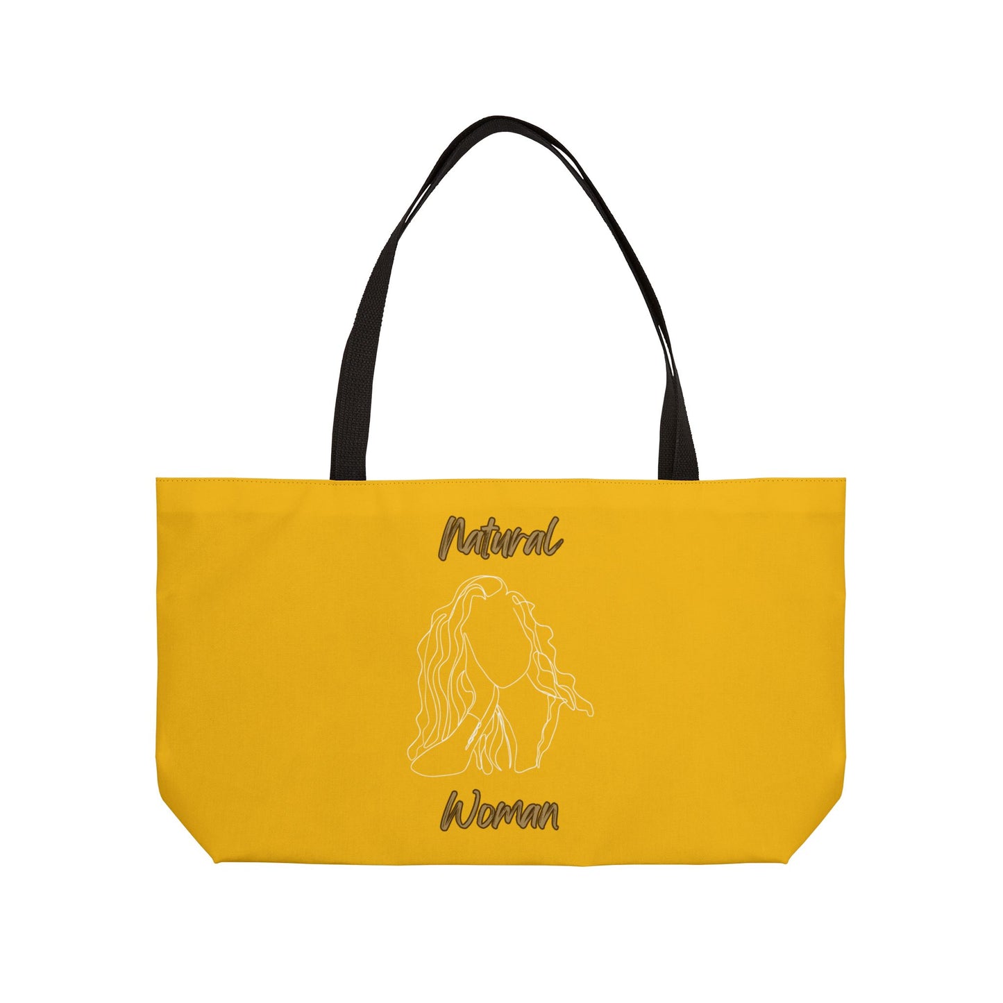 Natural Woman Relaxed (WL) Weekender Tote Bag YELLOW