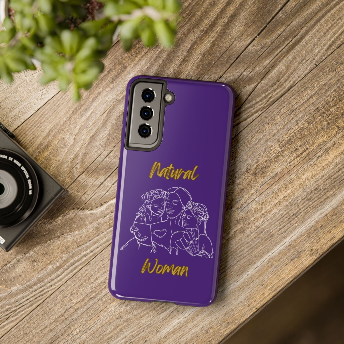 Natural Woman Me & My Girls (WL)Tough Phone Cases PURPLE