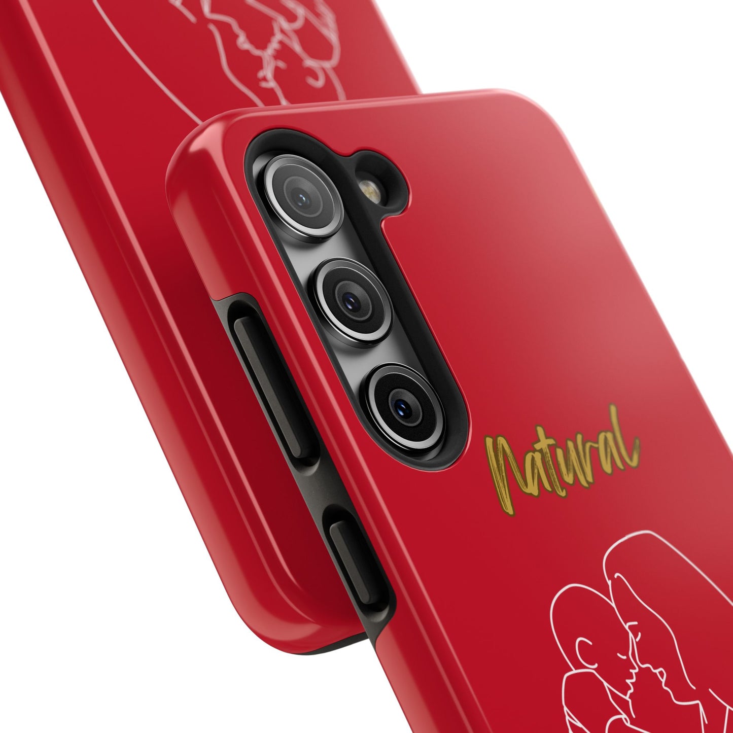 Natural Woman Joy (WL) Tough Phone Cases DARK RED