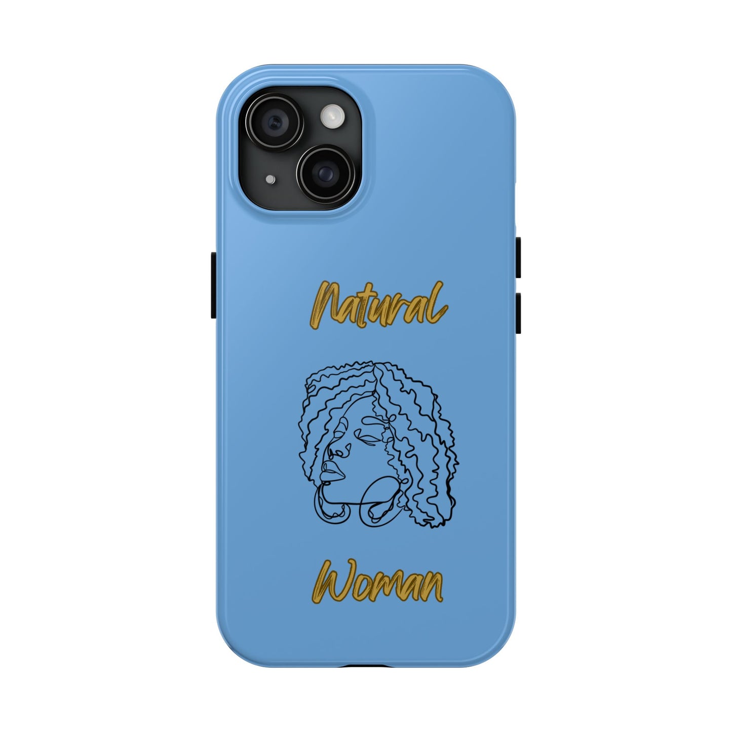 Natural Woman Naturally Me (BL)Tough Phone Cases LIGHT BLUE