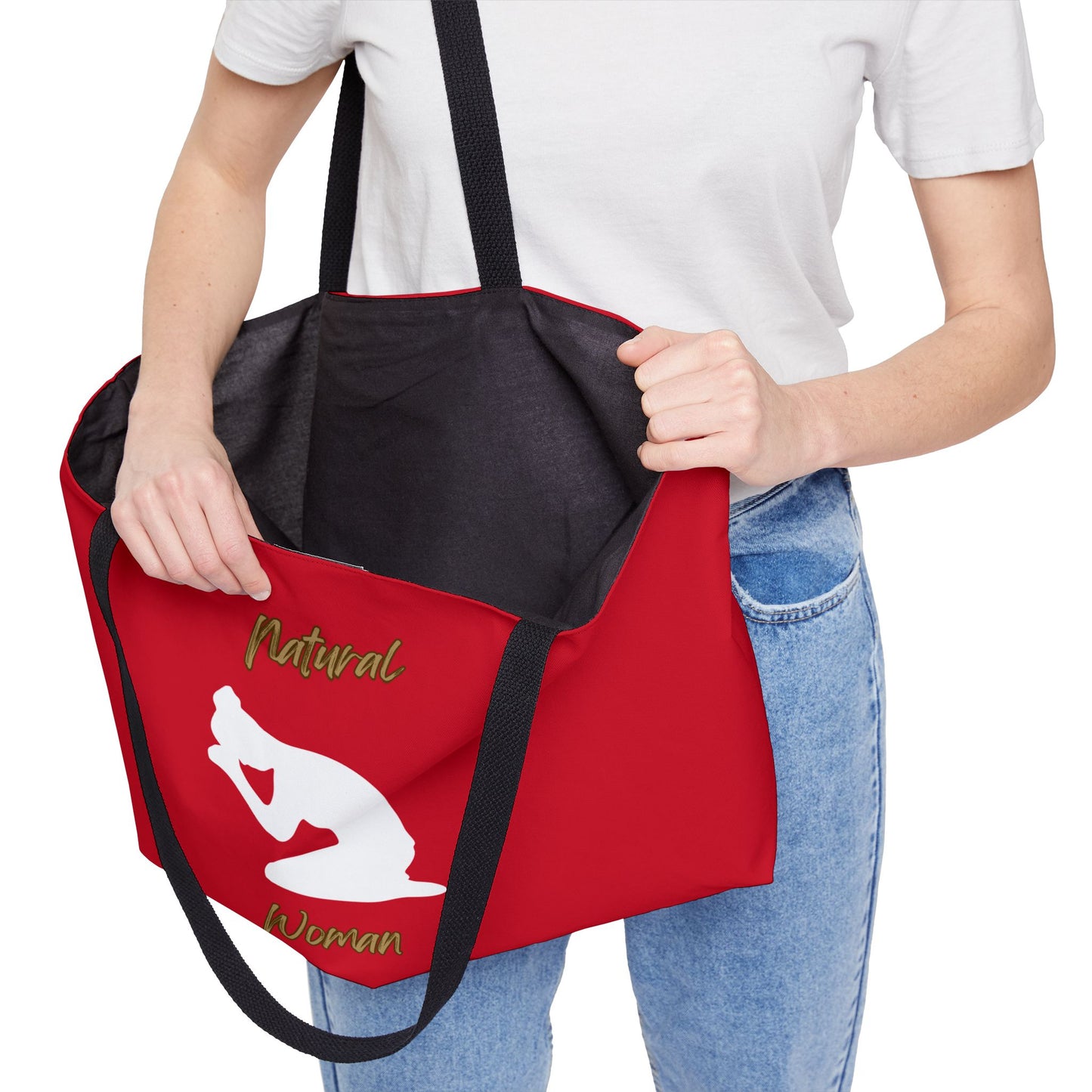 Natural Woman Pray (WL) Weekender Tote Bag DARK RED
