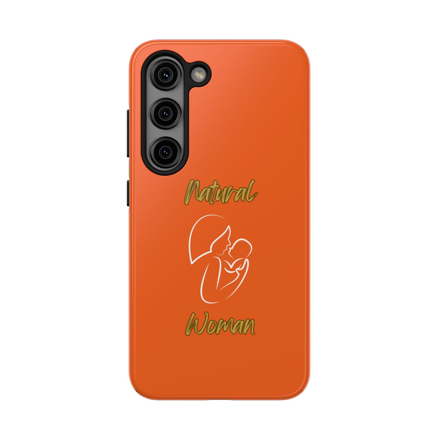 Natural Woman Long Awaited (WL)Tough Phone Cases ORANGE