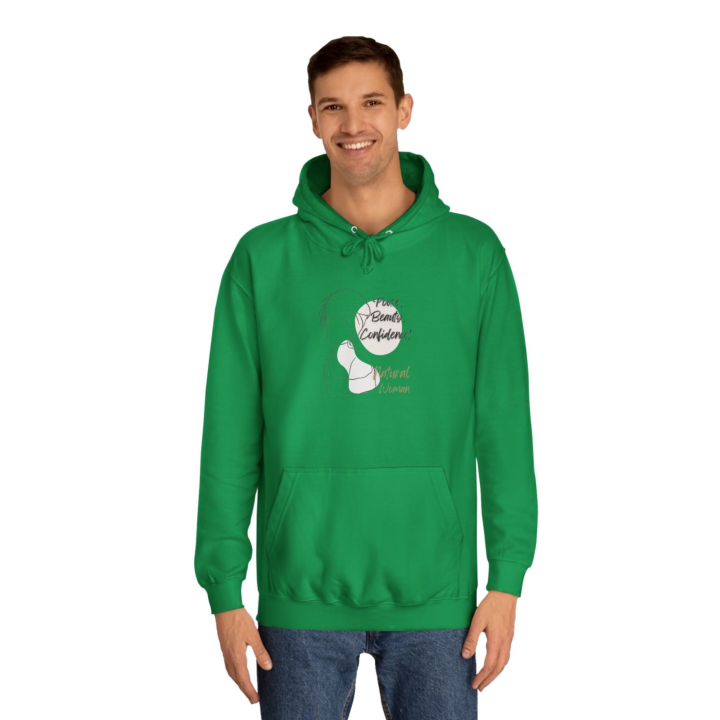 Natural Woman Puff (BL) Hoodie