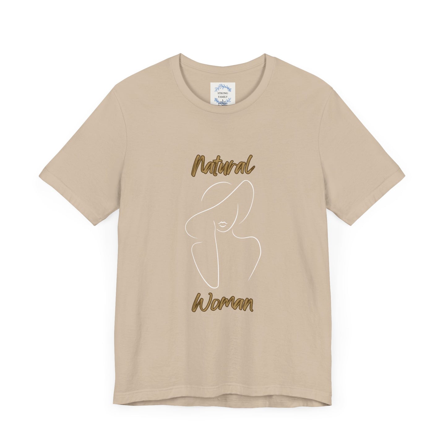 Natural Woman Sun Hat (WL) Short Sleeve T-Shirt EXPRESS DELIVERY