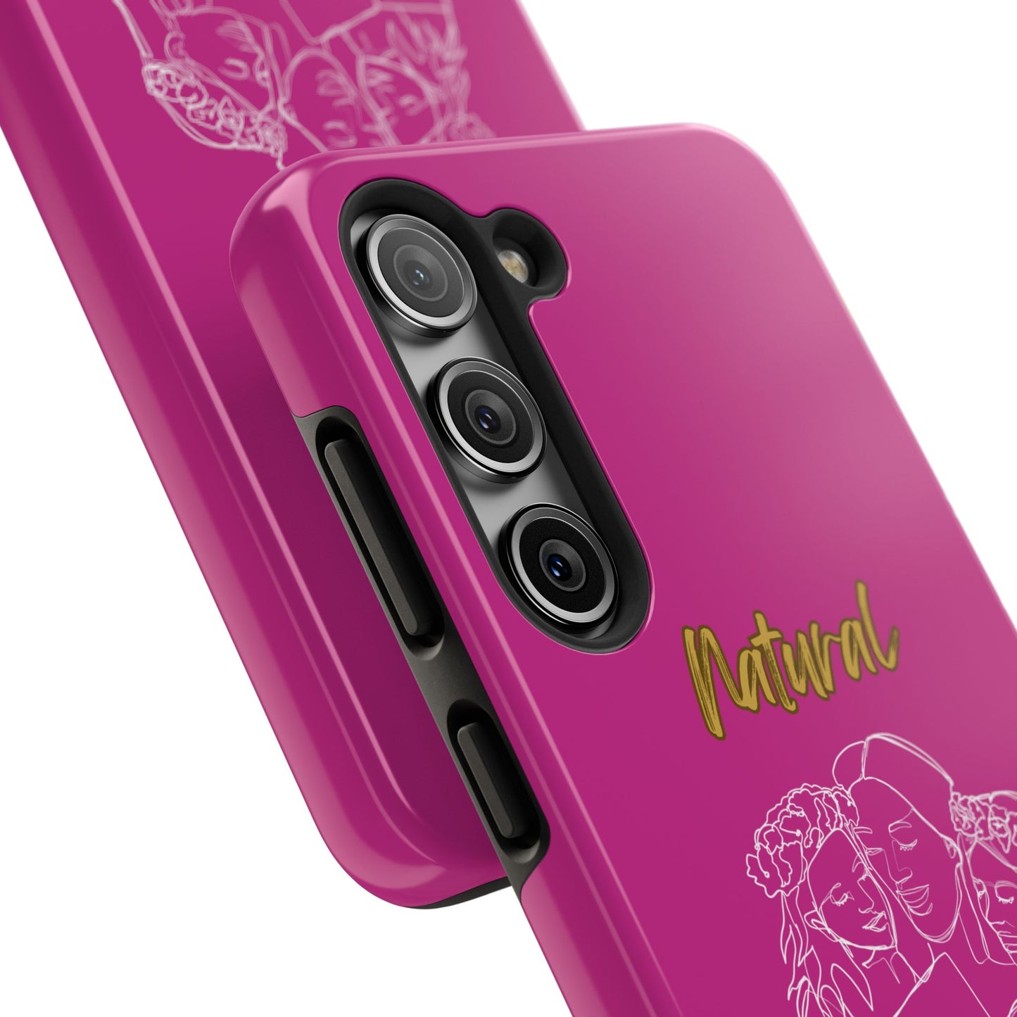 Natural Woman Me & My Girls (WL)Tough Phone Cases PINK
