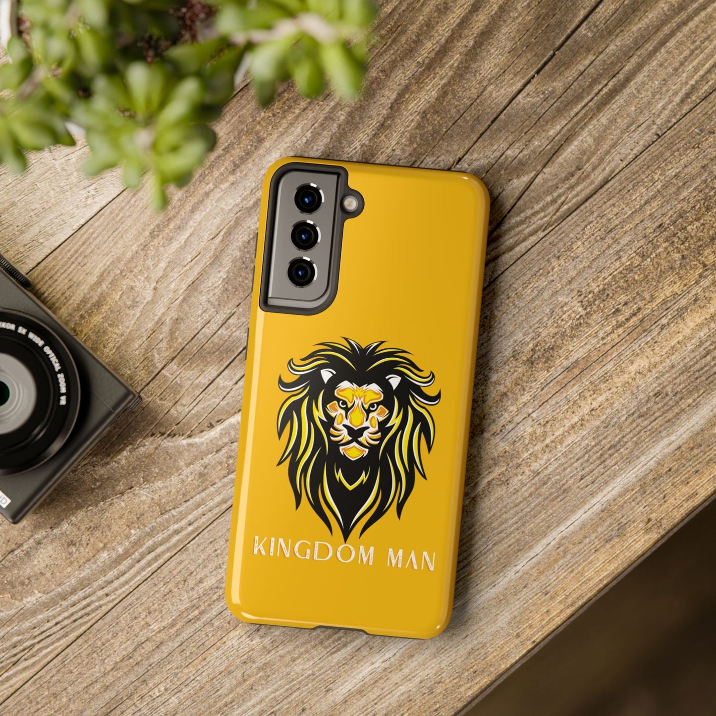 Kingdom Man (White-Gold Label) Tough Phone Case YELLOW