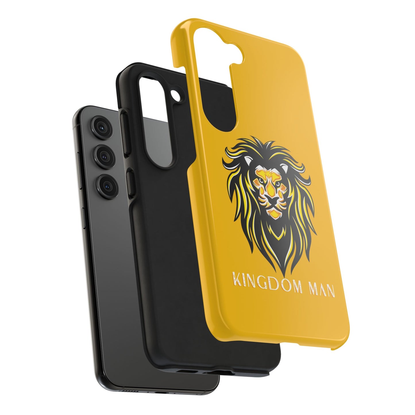 Kingdom Man (White-Gold Label) Tough Phone Case YELLOW