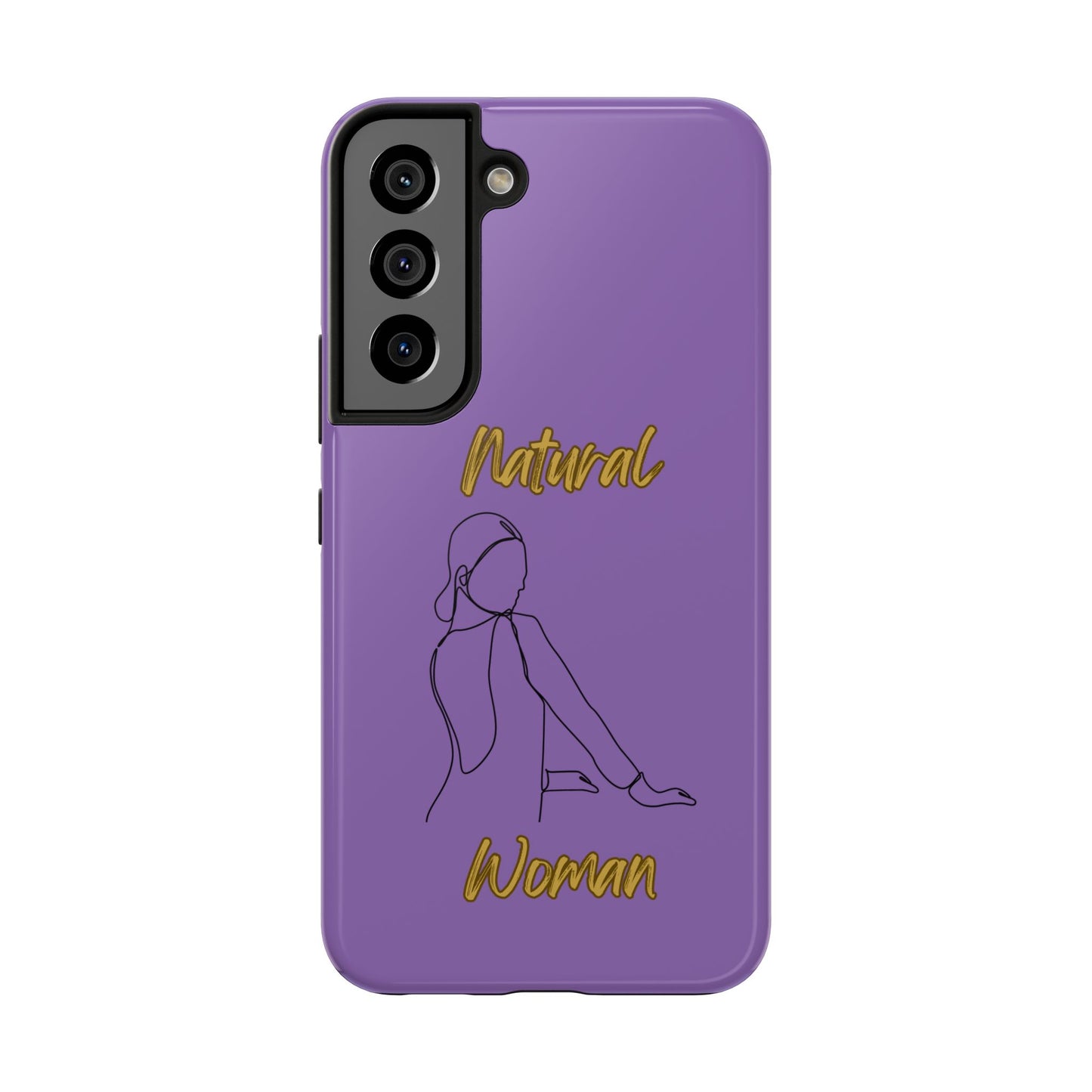 Natural Woman Hands Free (BL)Tough Phone Cases LIGHT PURPLE