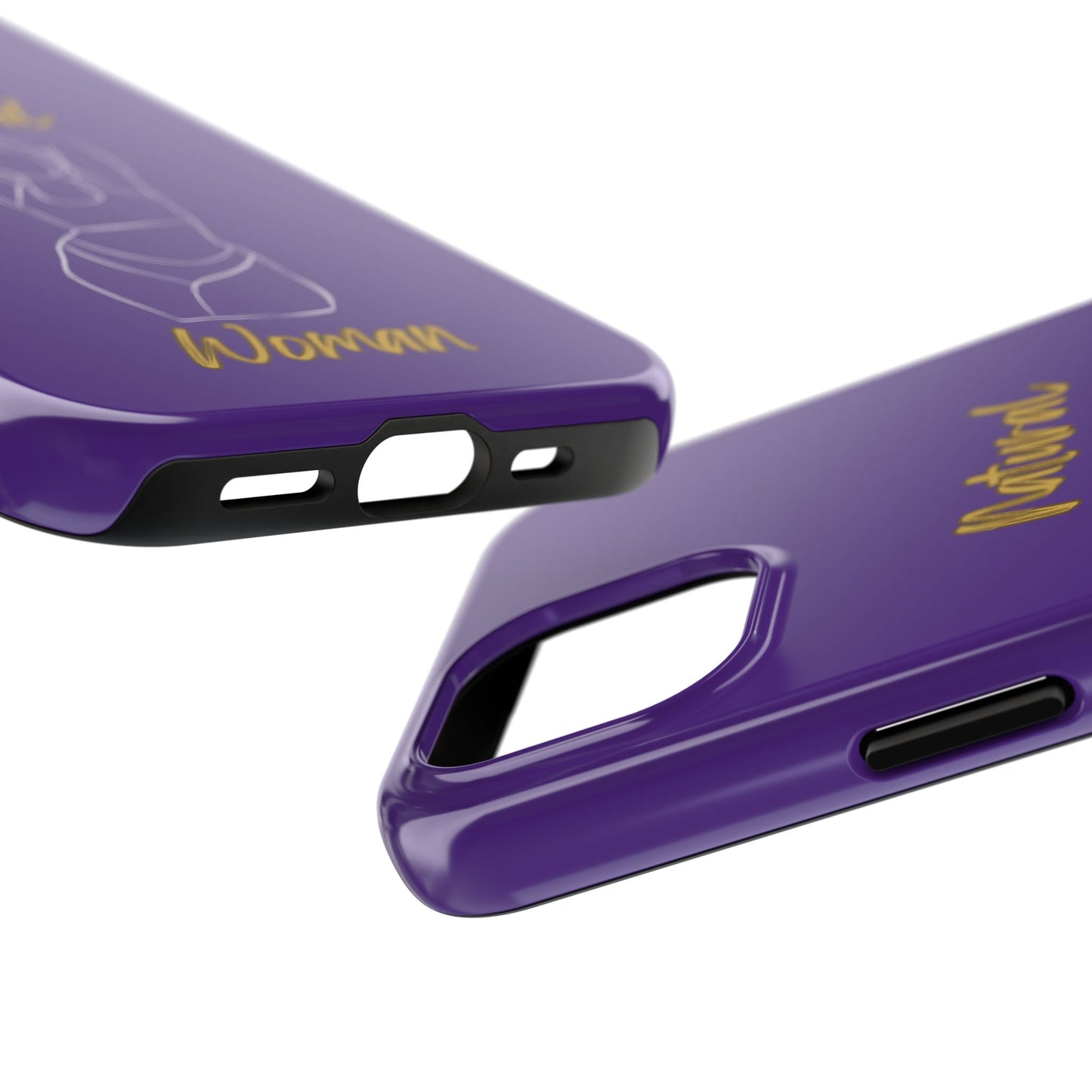 Natural Woman I Love Me (WL)Tough Phone Cases PURPLE